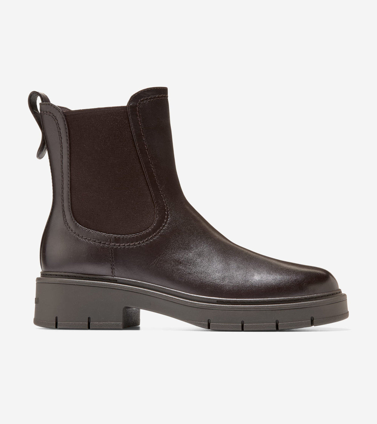 Women's Grand Flex Fenella Chelsea Waterproof Booties-Dark Chocolate