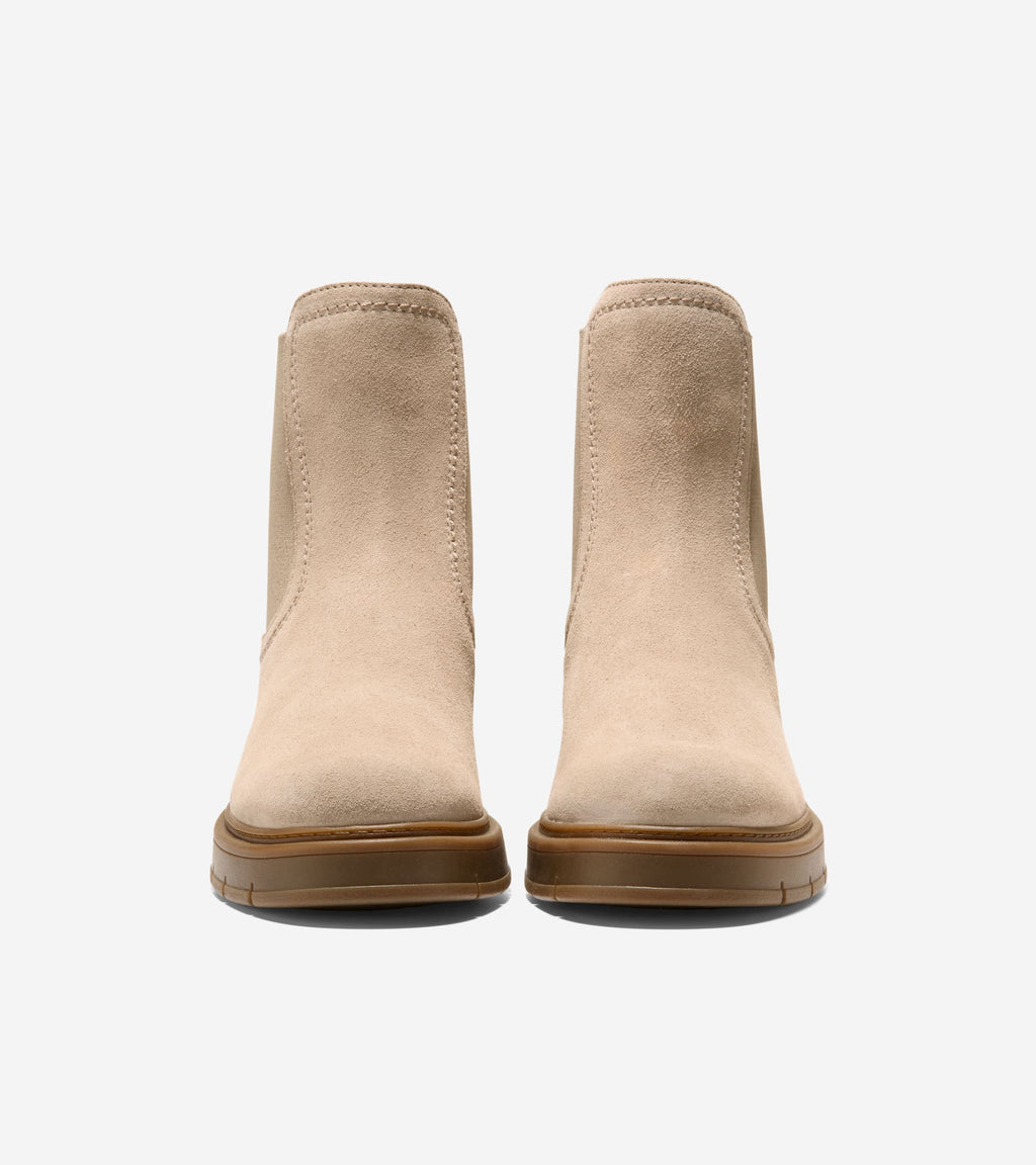 Women's Grand Flex Fenella Chelsea Waterproof Booties-Birch Beige