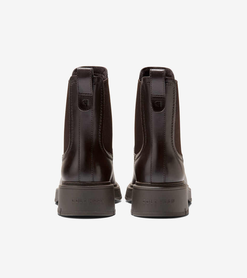 Women's Grand Flex Fenella Chelsea Waterproof Booties-Dark Chocolate