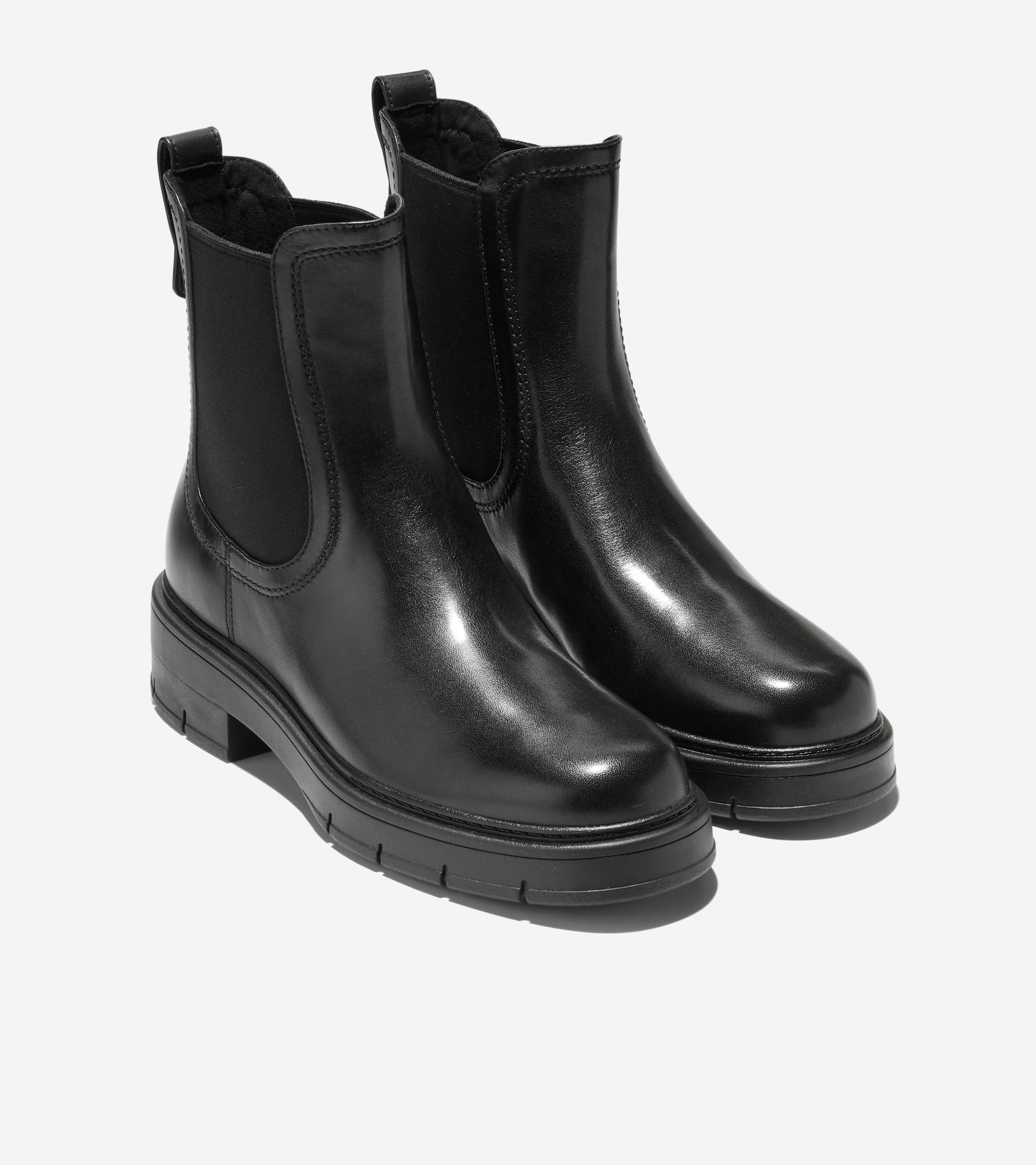 Women's Grand Flex Fenella Chelsea Waterproof Booties-Black