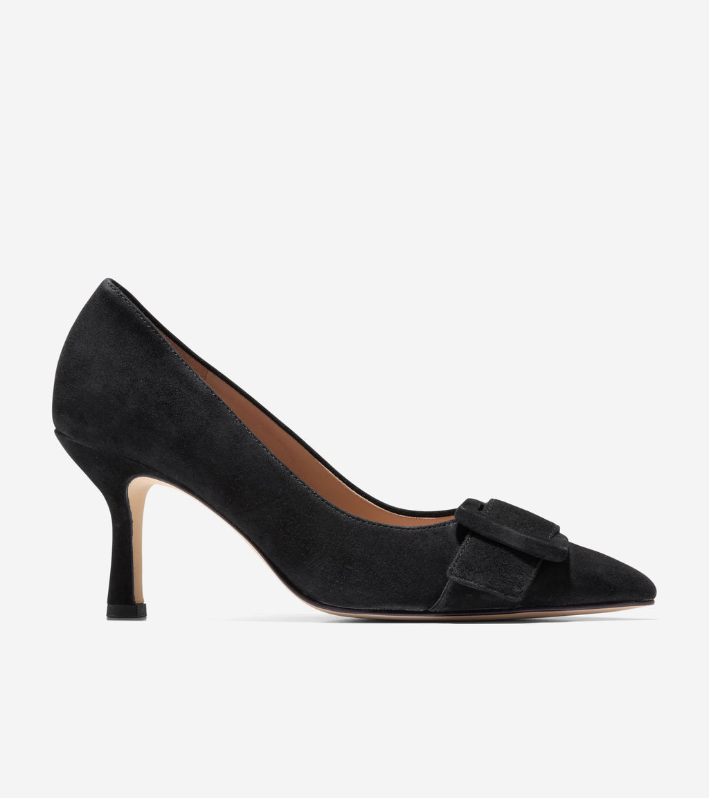 Women's Fidela Buckle Pumps-Black