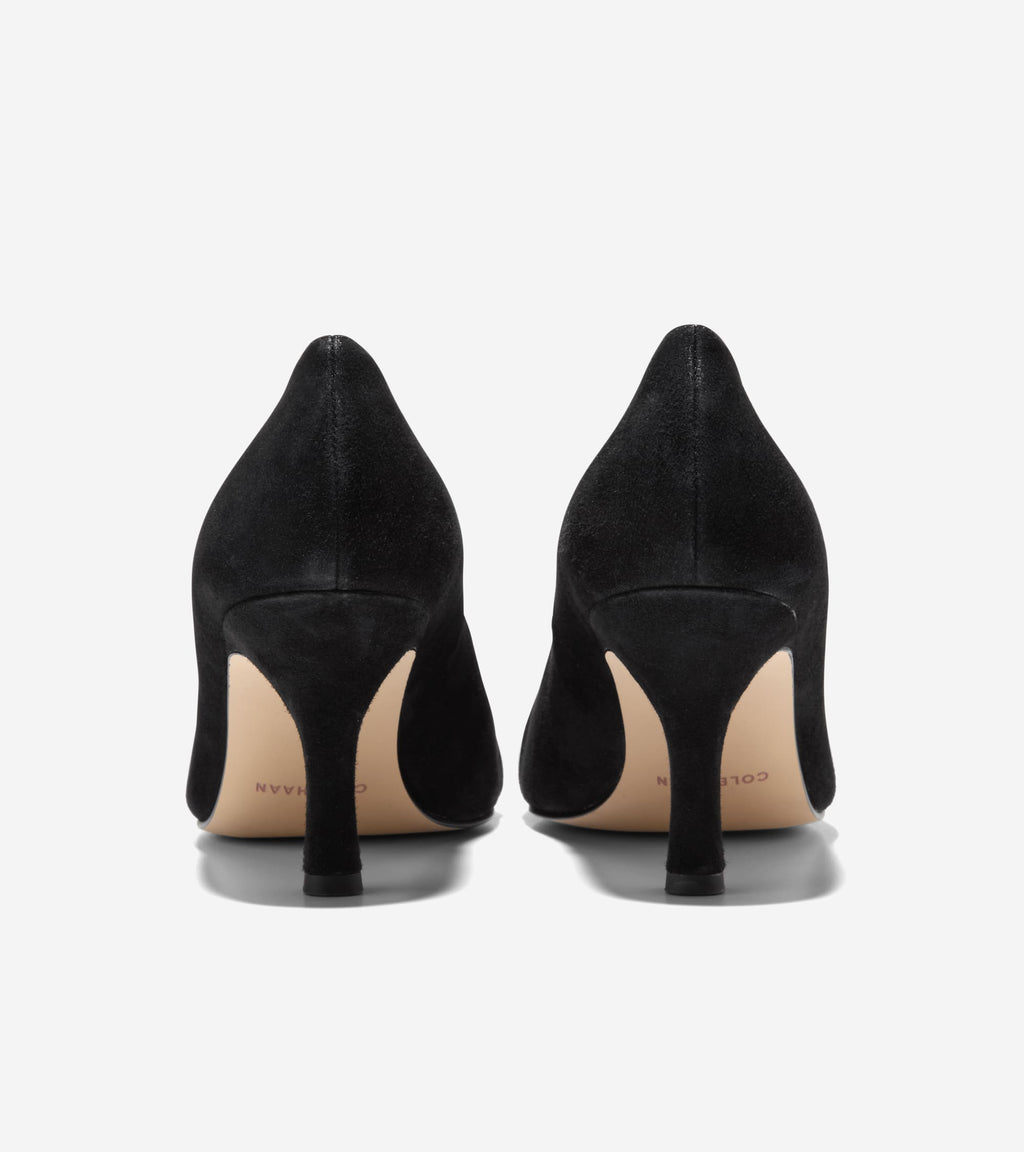 Women's Fidela Buckle Pumps-Black