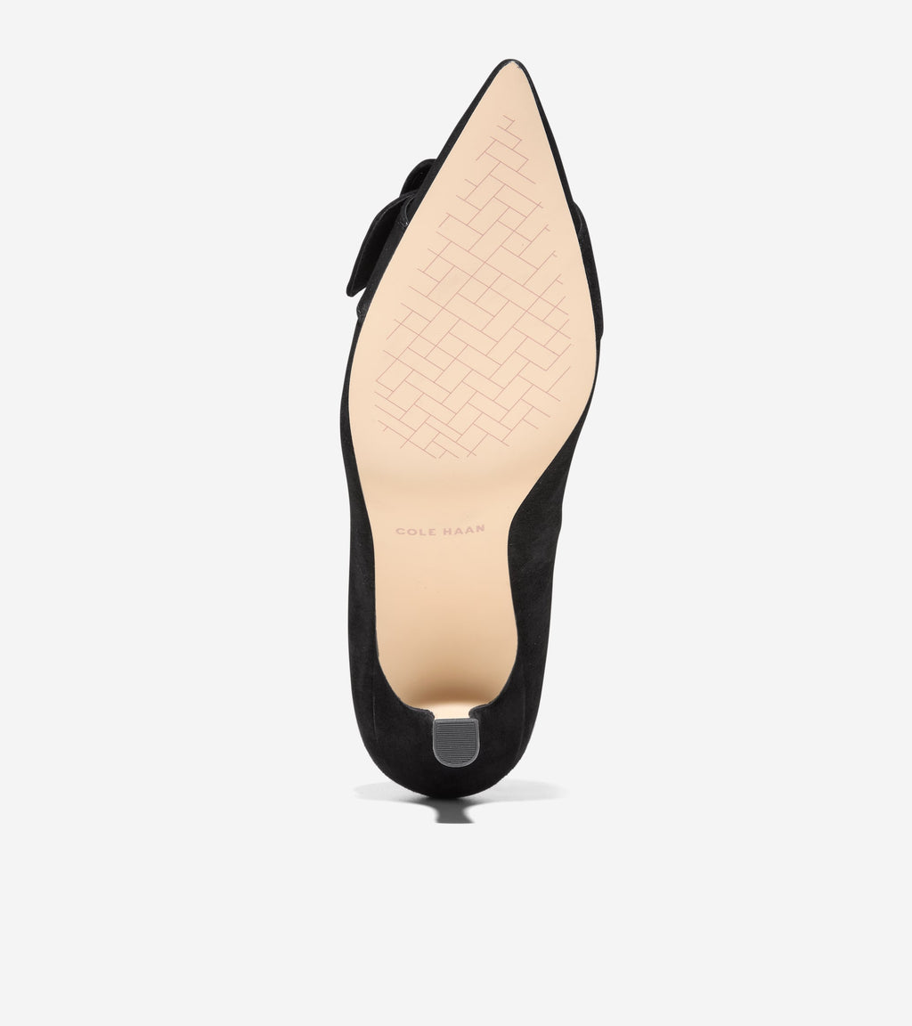 Women's Fidela Buckle Pumps-Black