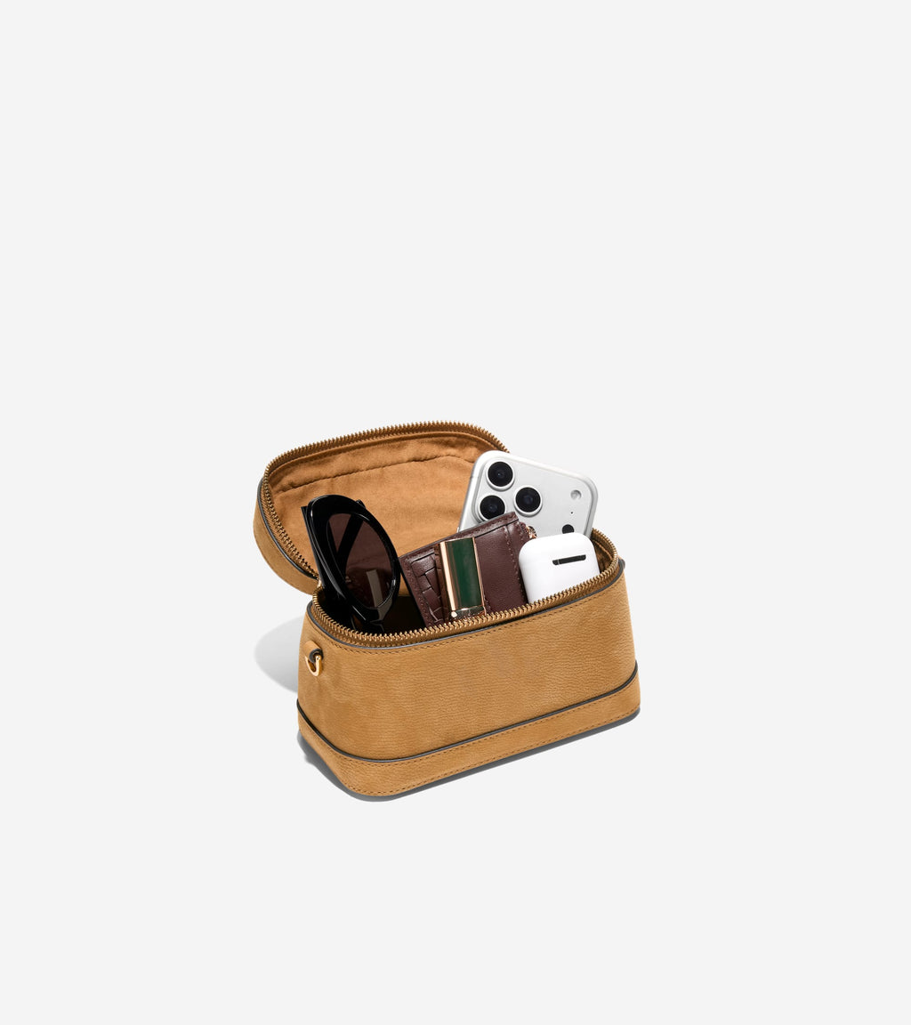 Women's Fleur Vanity Bag-Golden Honey