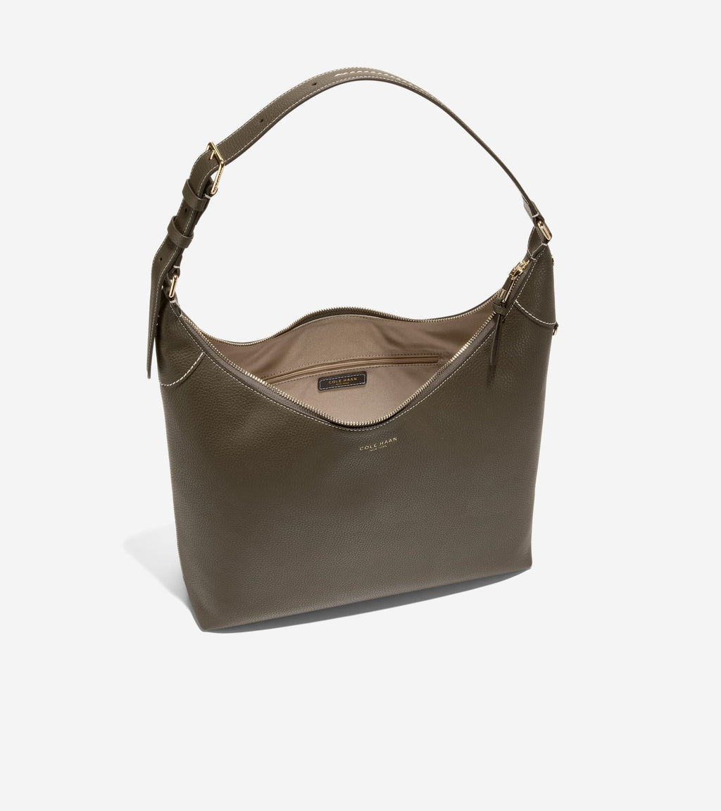 Women's Florence Hobo Bag-Deep Olive