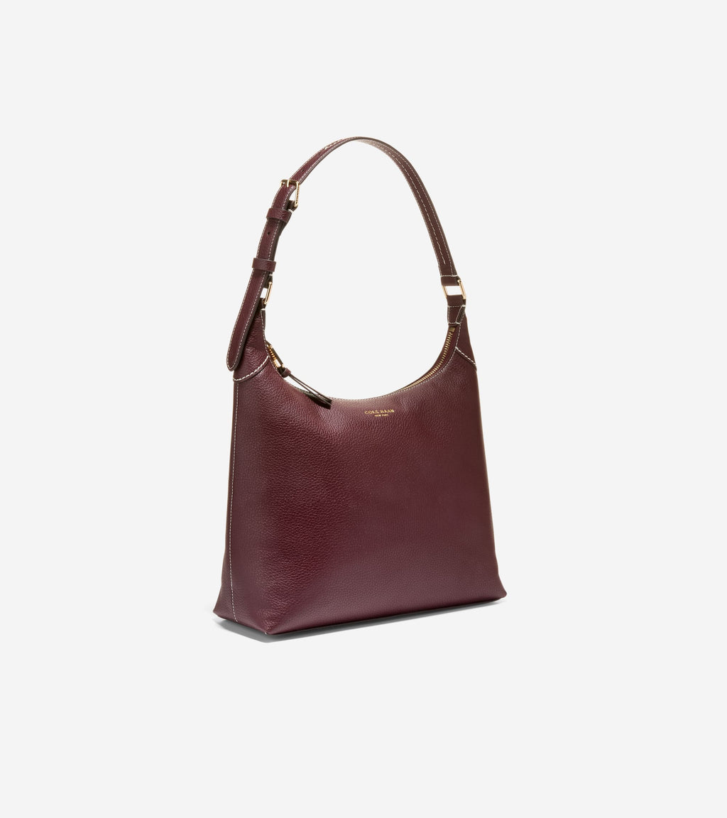 Women's Florence Small Hobo Bag -Bloodstone