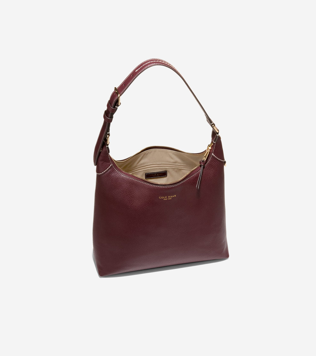 Women's Florence Small Hobo Bag -Bloodstone