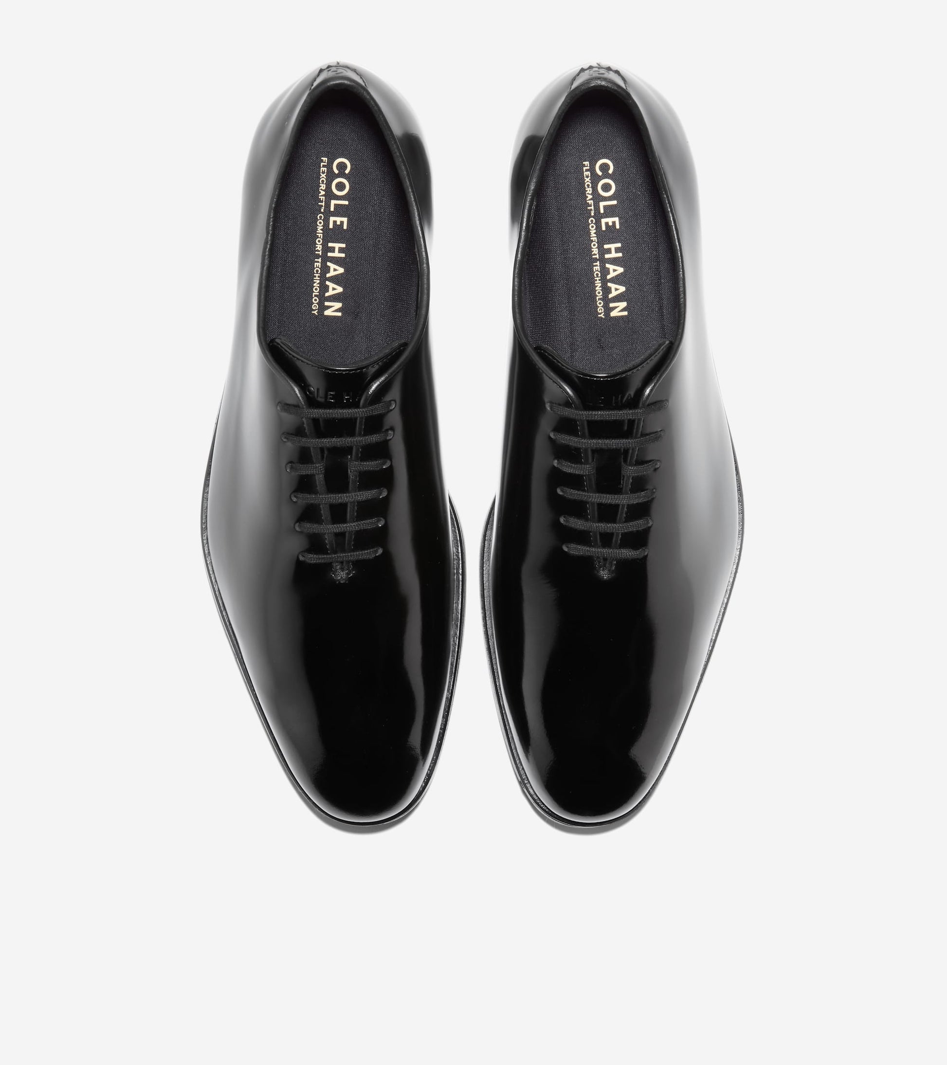Men's Foster Grand Wholecut Oxfords-Black