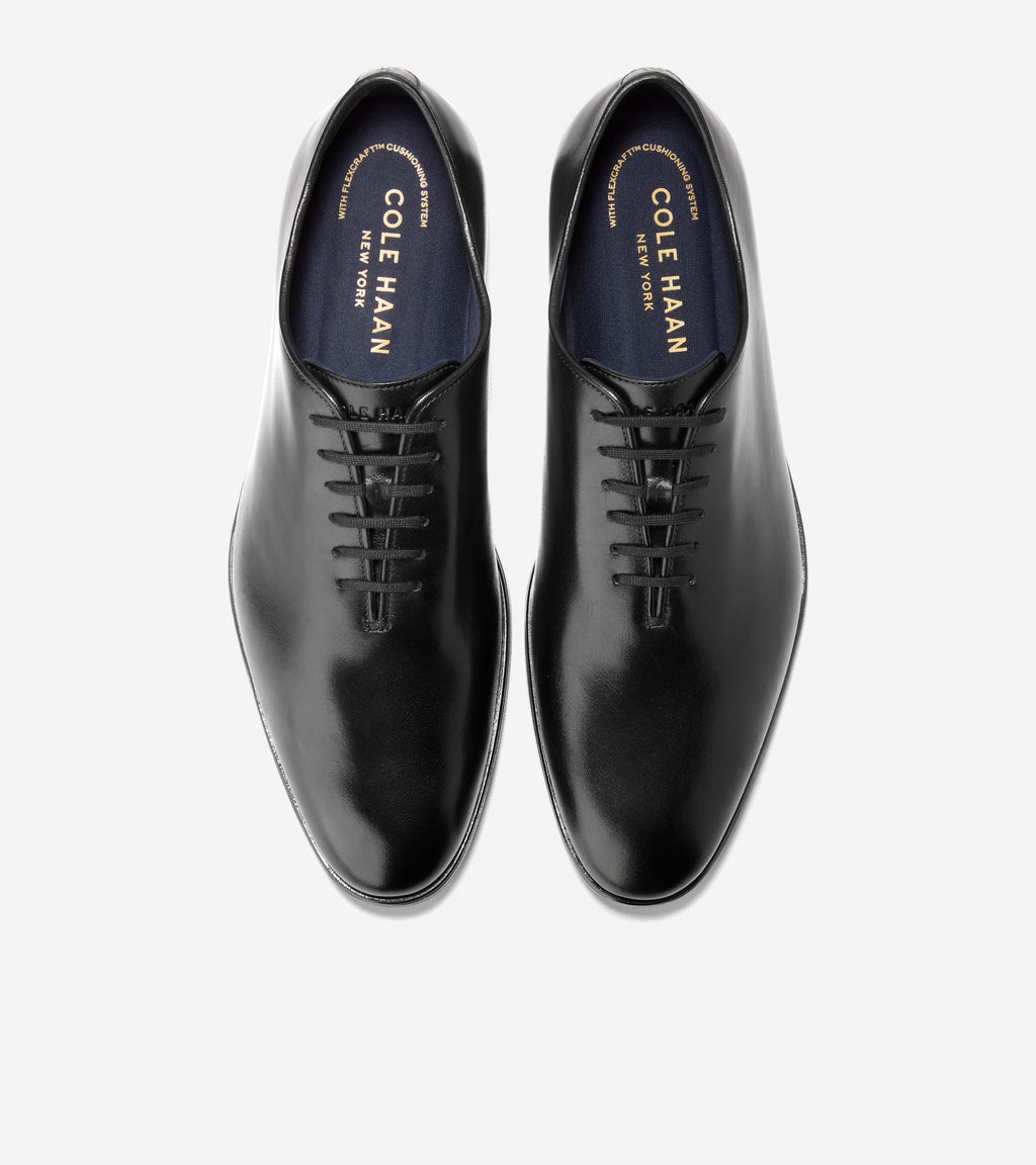 Men's Foster Grand Wholecut Oxfords-Black