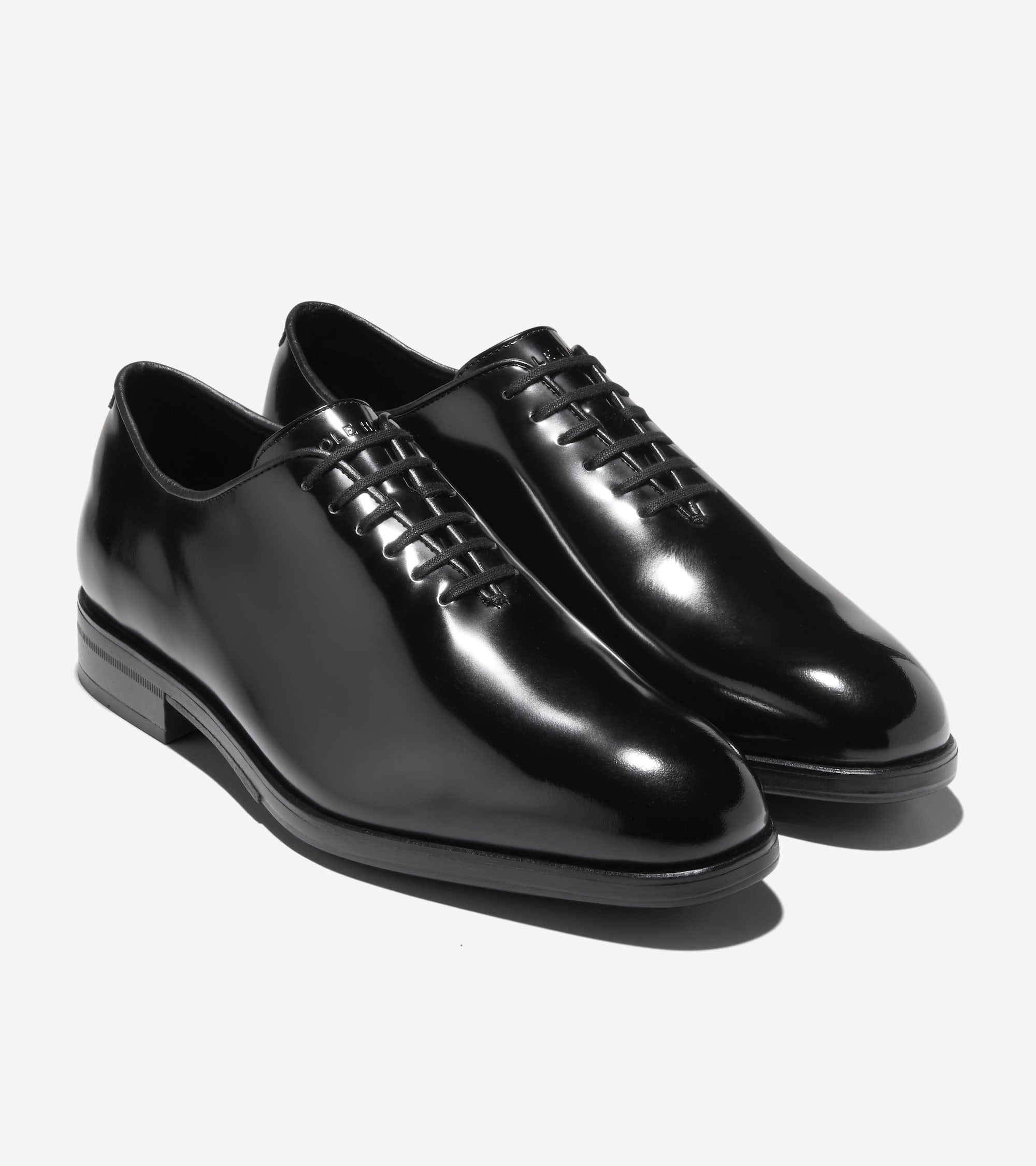 Men's Foster Grand Wholecut Oxfords in Black | Cole Haan