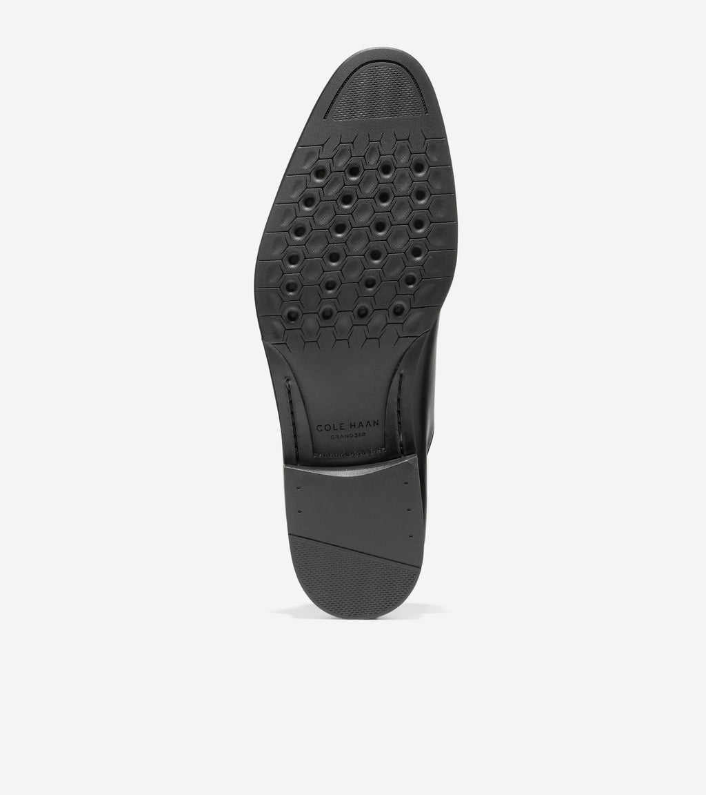 Men's Foster Grand Wholecut Oxfords-Black