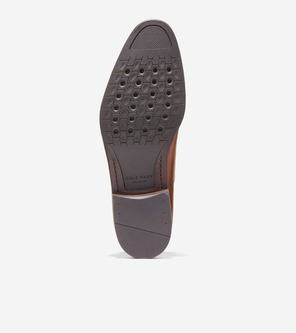 Men's Foster Grand Wholecut Oxfords-British Tan-Dark Brown