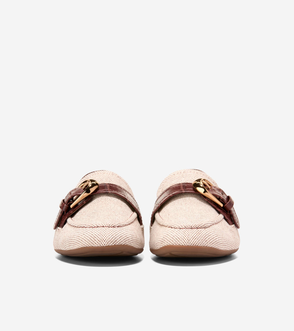 Women's Grand Ambition Alette Buckle Loafers-Mahogany Croc Print