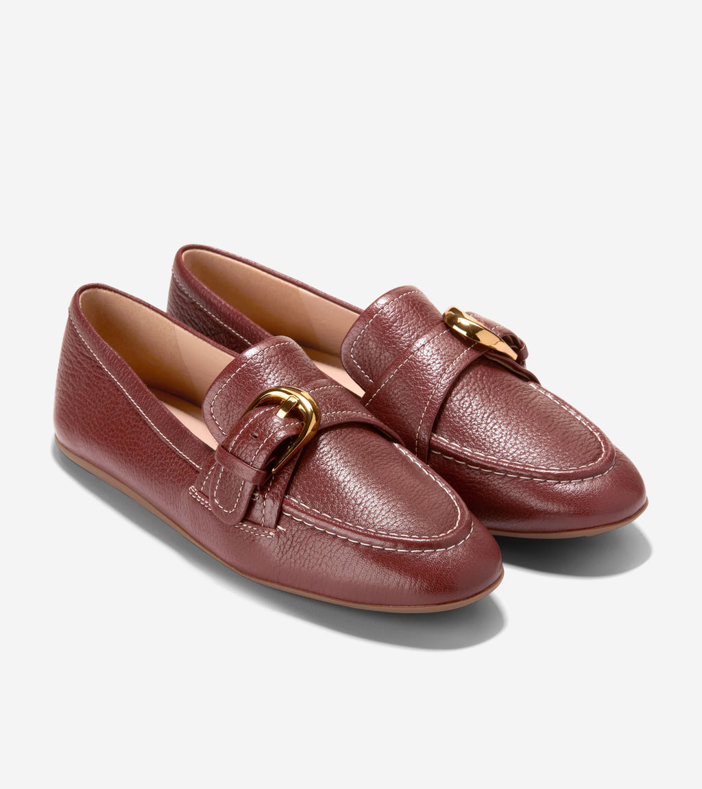 Women's Grand Ambition Alette Buckle Loafers-Mahogany