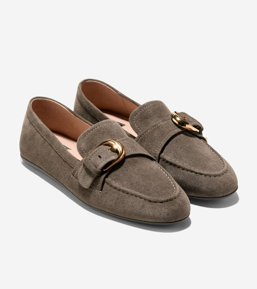 Women's Grand Ambition Alette Buckle Loafers-Deep Olive