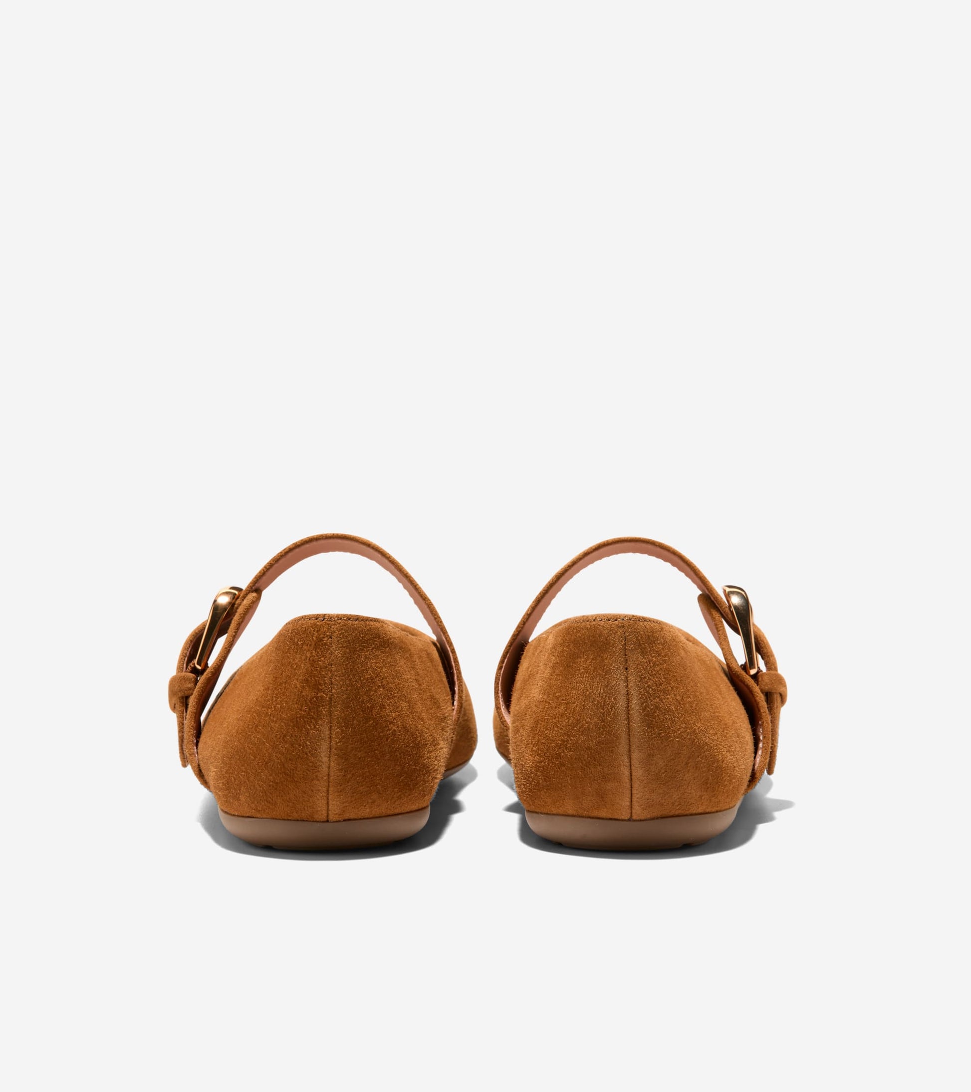 Women's Grand Ambition Alissa Mary Jane Ballet Flats-Tobacco