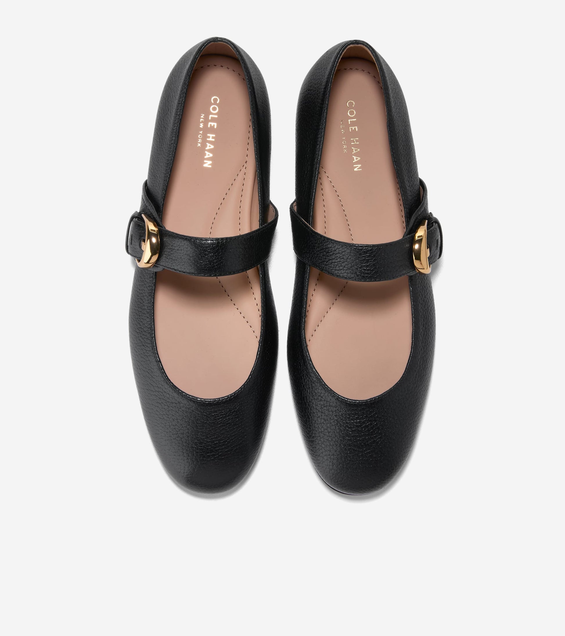 Women's Grand Ambition Alissa Mary Jane Ballet Flats-Black