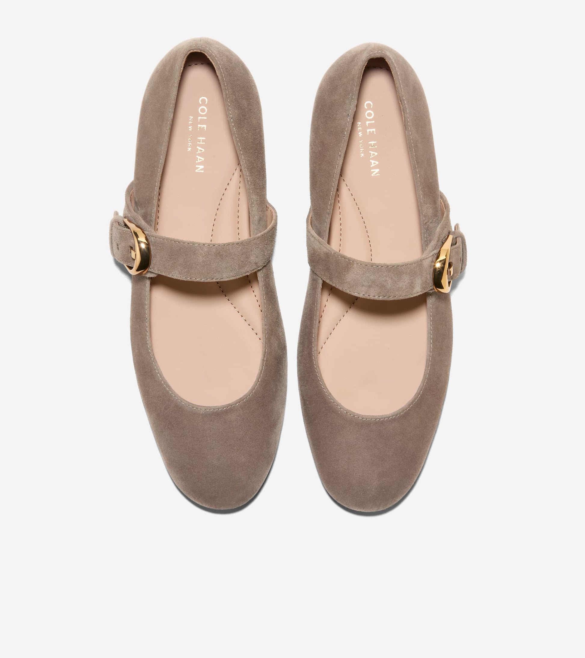 Women's Grand Ambition Alissa Mary Jane Ballet Flats-Deep Olive