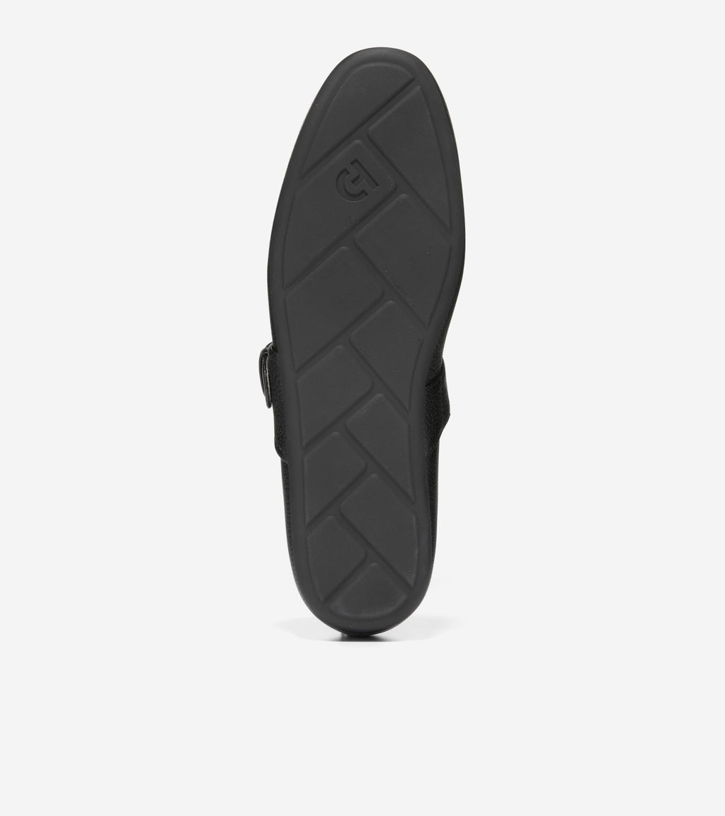 Women's Grand Ambition Alissa Mary Jane Ballet Flats-Black