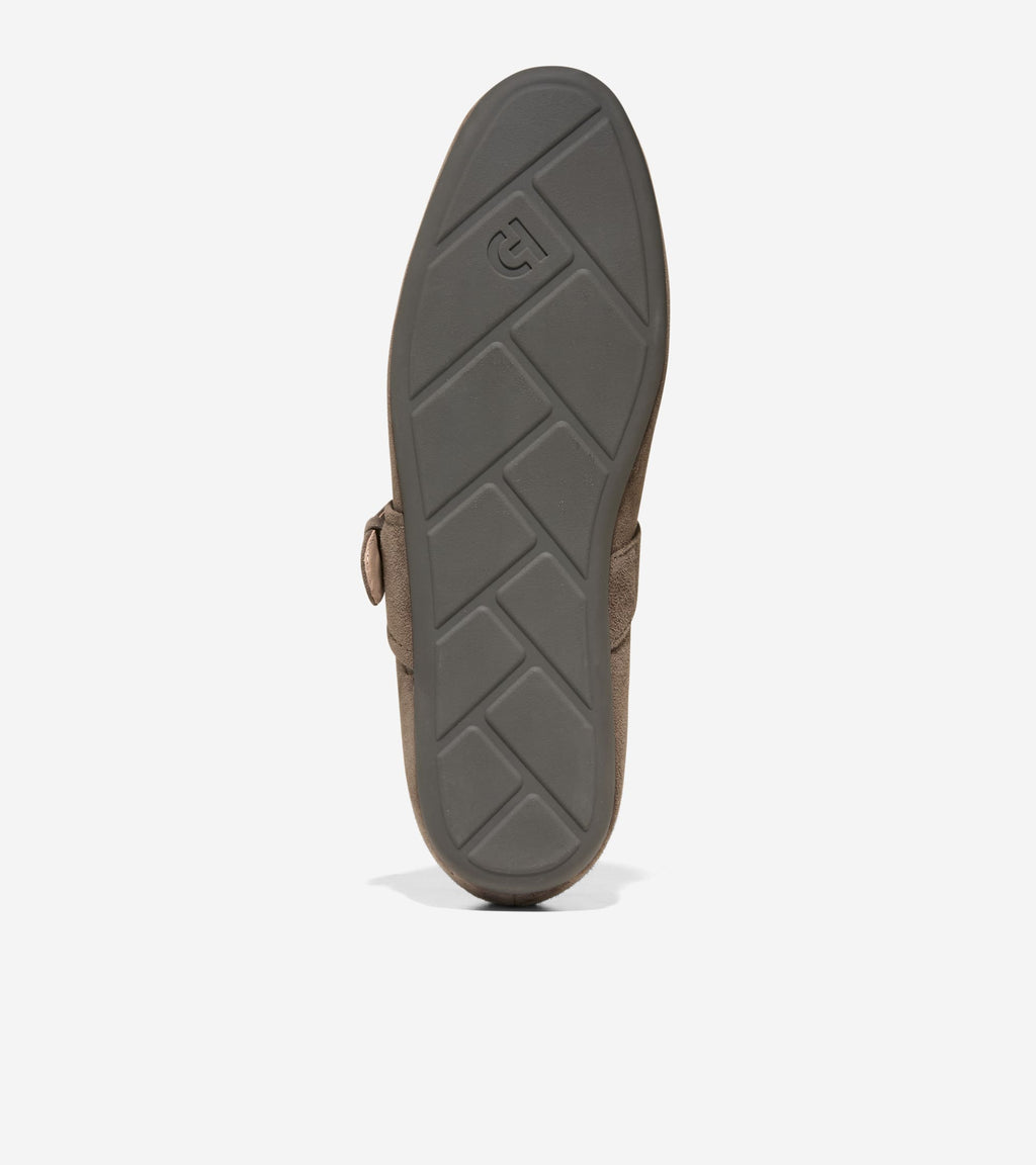 Women's Grand Ambition Alissa Mary Jane Ballet Flats-Deep Olive