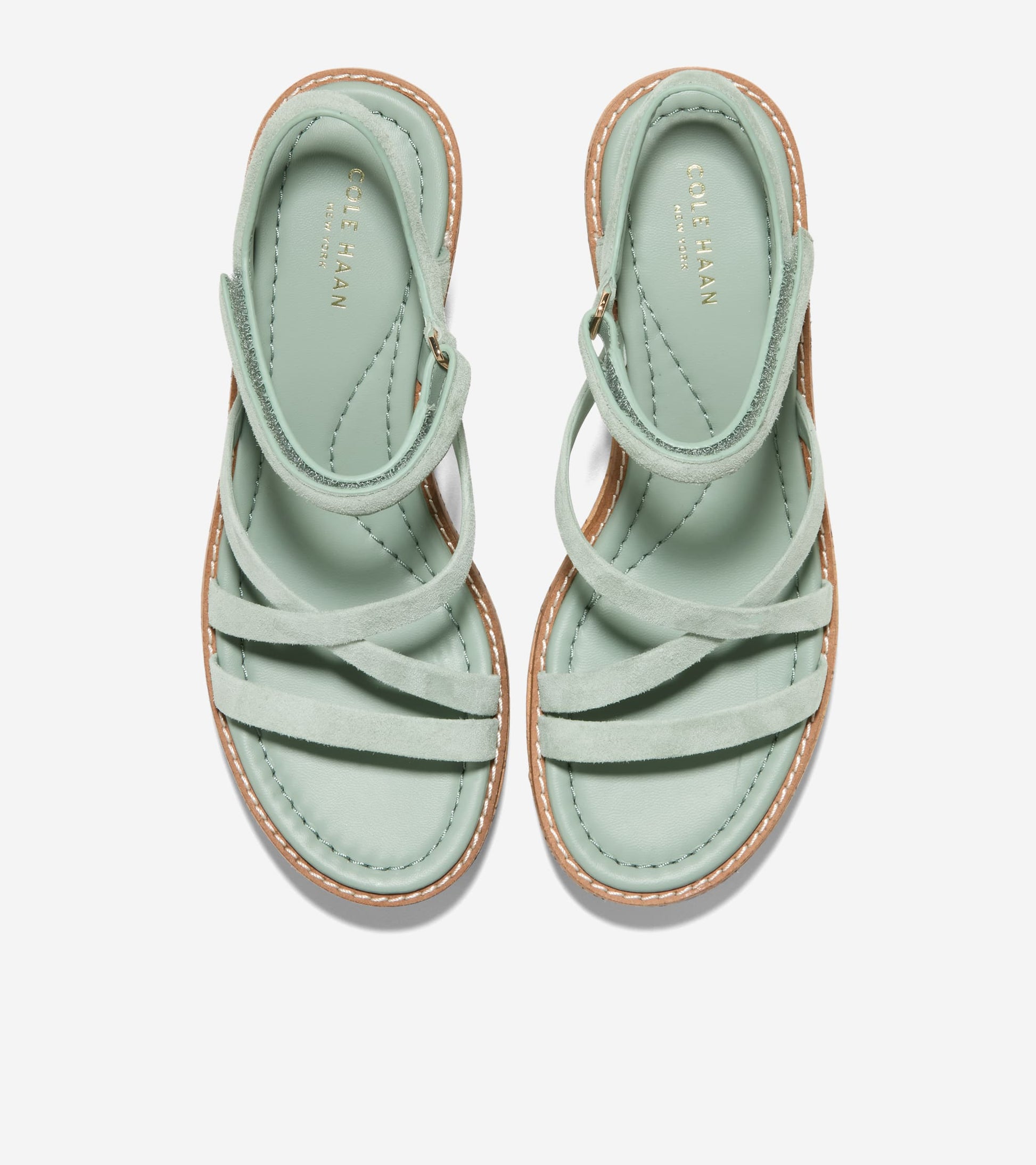 Women's Grand Ambition Azzura Strappy Wedge Sandal-Lily Pad-Cork