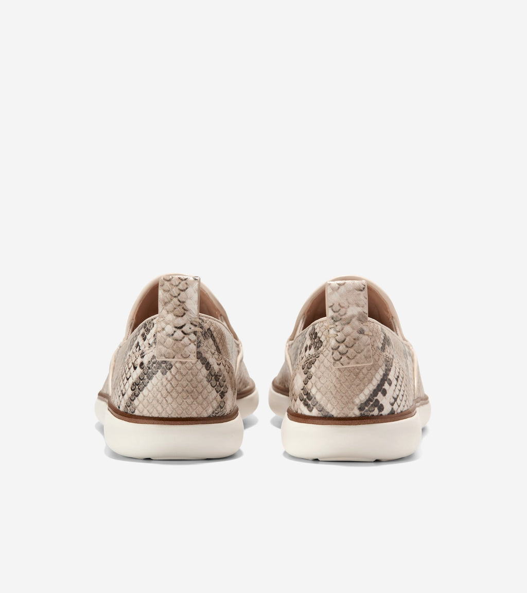 Women's Grand Ambition Galena Loafers-Mojave Snake Print