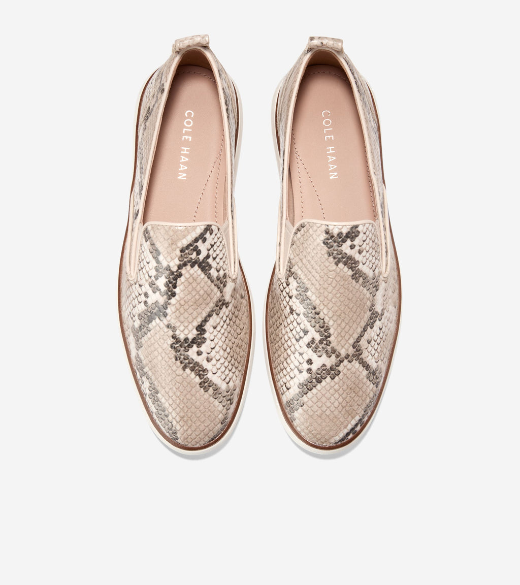 Women's Grand Ambition Galena Loafers-Mojave Snake Print