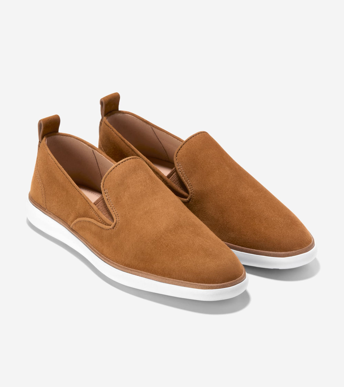Cole Haan Mens Brown Leather Slip On Loafer Shoes Grand Ambition Size 10 M Cole Haan Slip-On Loafer with Grand Ambition Mauritius | Ubuy main image 4