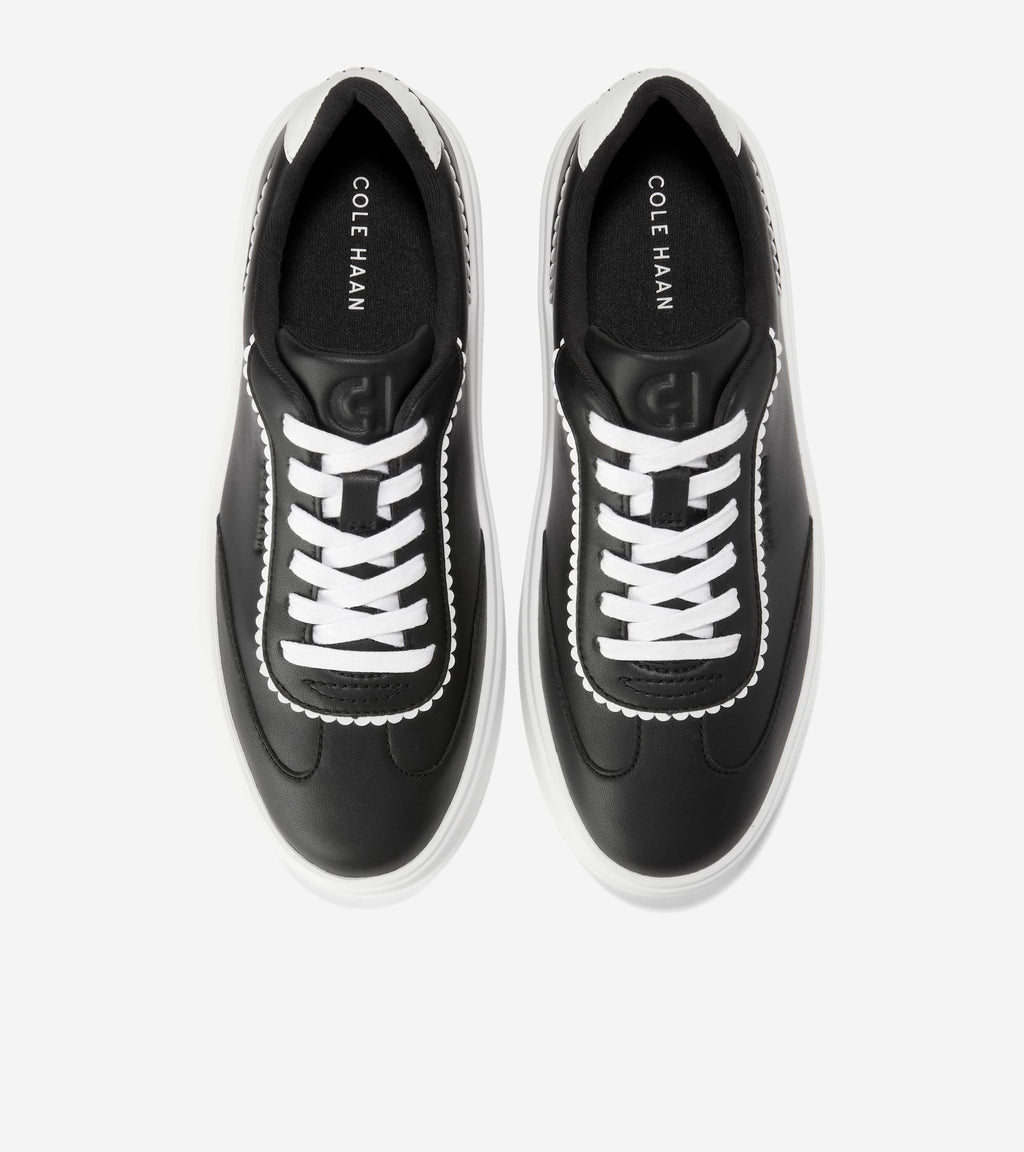 Women's Grand Crosscourt Arlowe Sneakers-Black-White