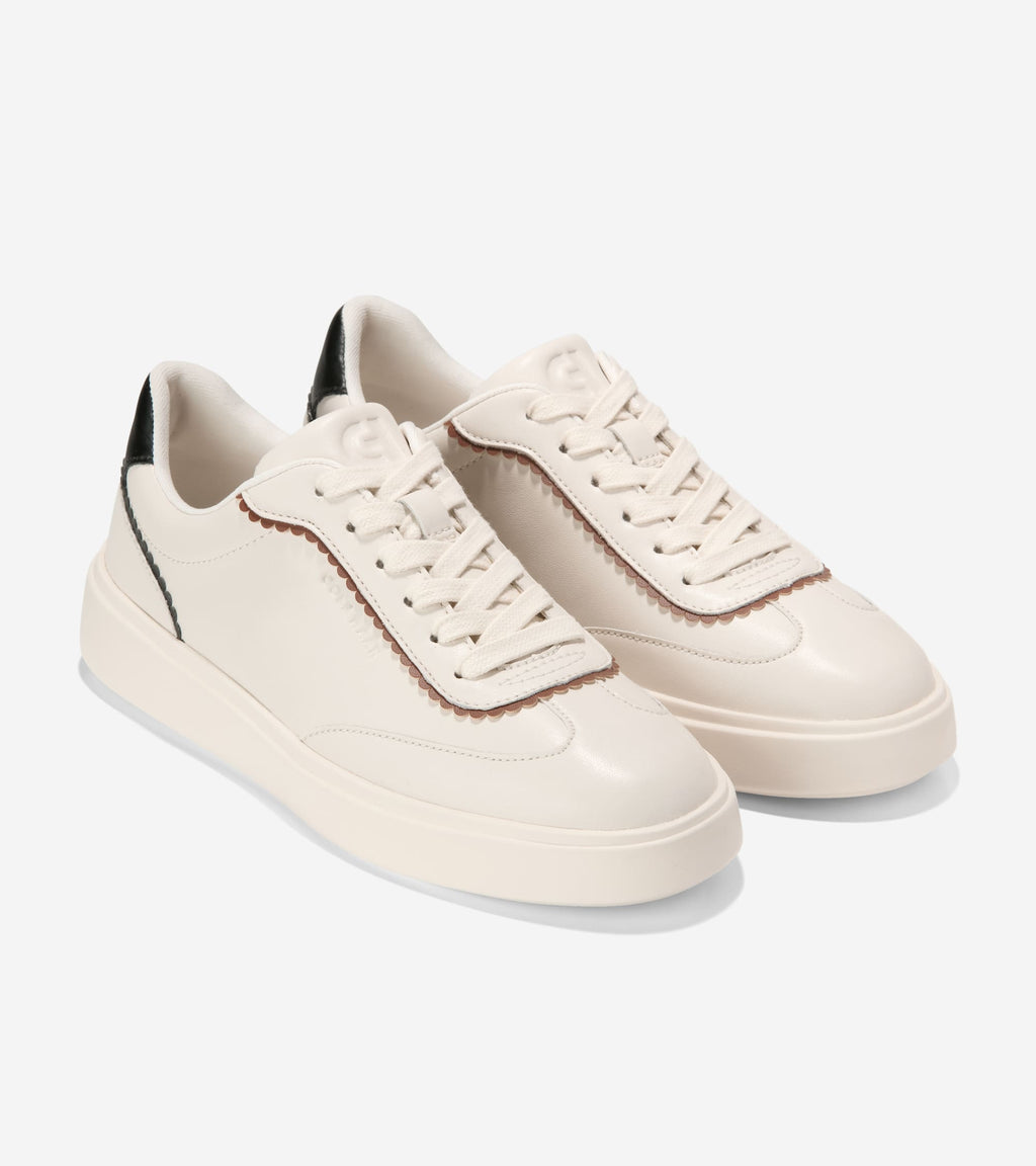 Women's Grand Crosscourt Arlowe Sneakers-Ivory-Black
