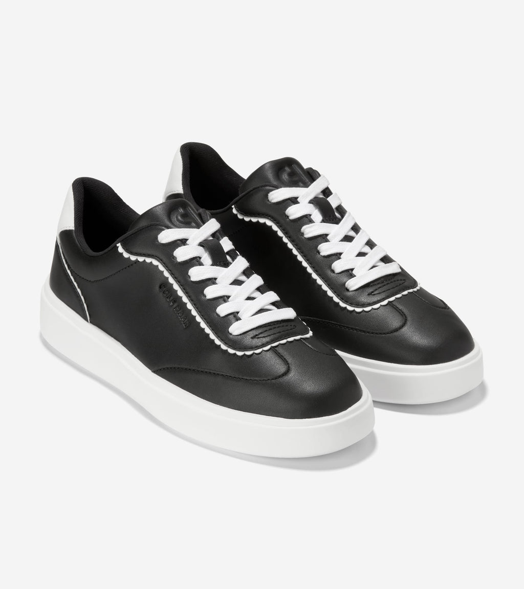 Women's Grand Crosscourt Arlowe Sneakers-Black-White