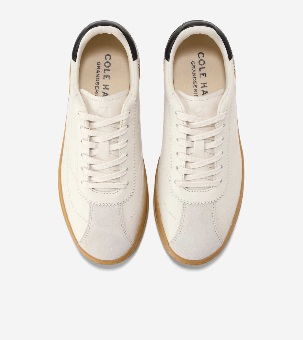 Women's Grand Crosscourt Brynn Sneakers-Ivory-Black-Gum