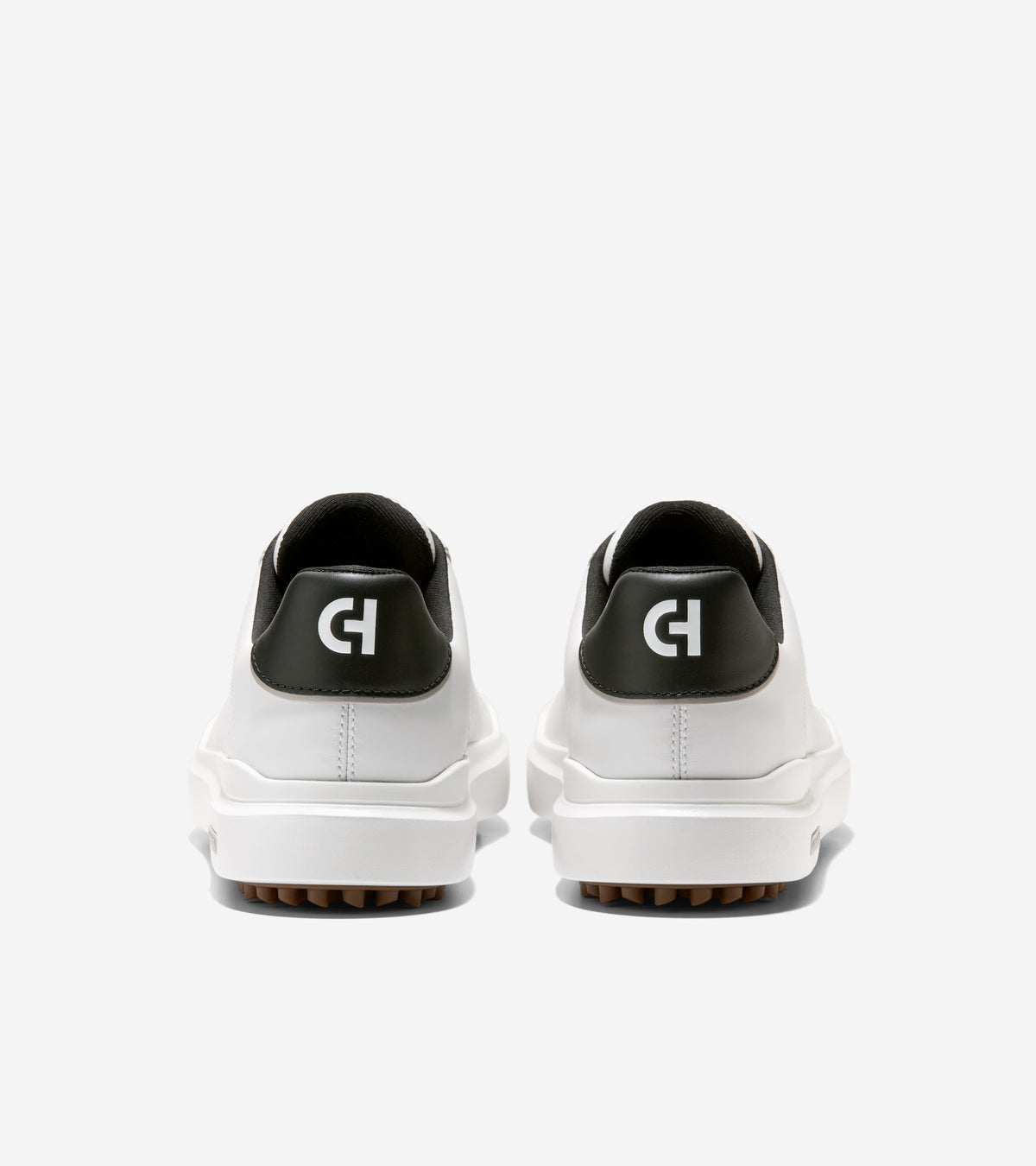 Men's Grand Crosscourt Waterproof Golf Shoes-White-Black