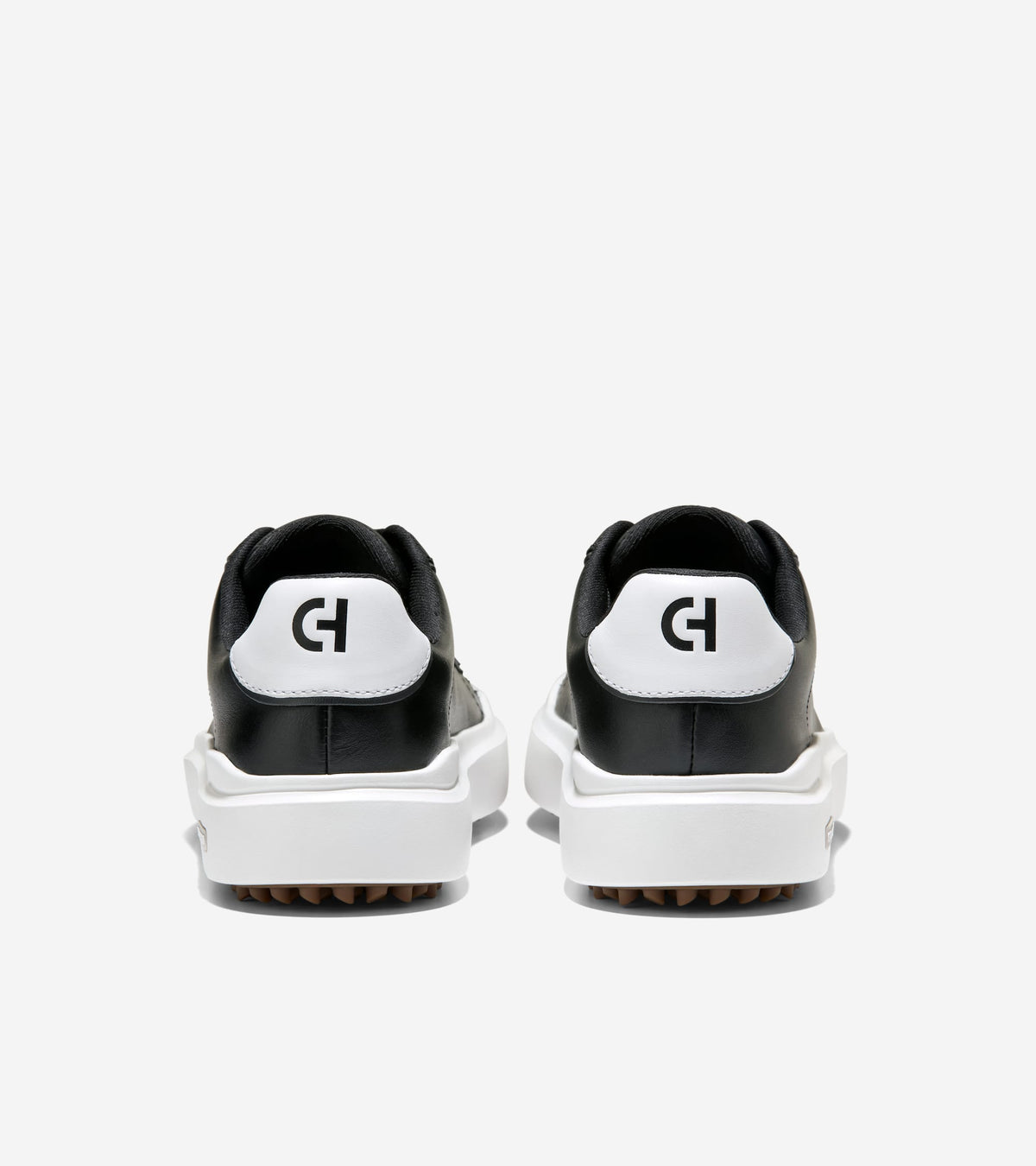 Women's Grand Crosscourt Waterproof Golf Shoes Sneakers-Black-White