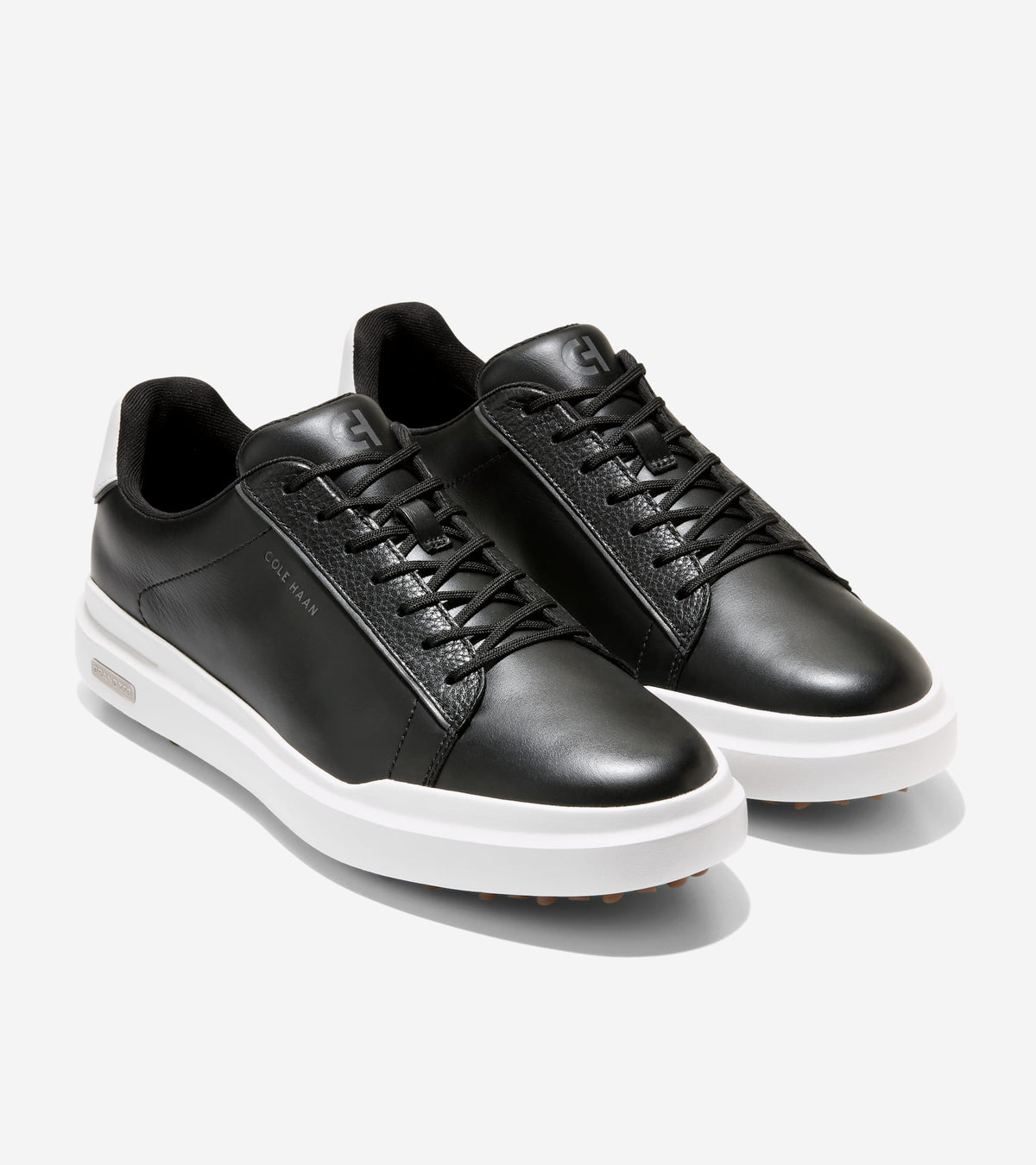 Men's Grand Crosscourt Waterproof Golf Shoes-Black-White