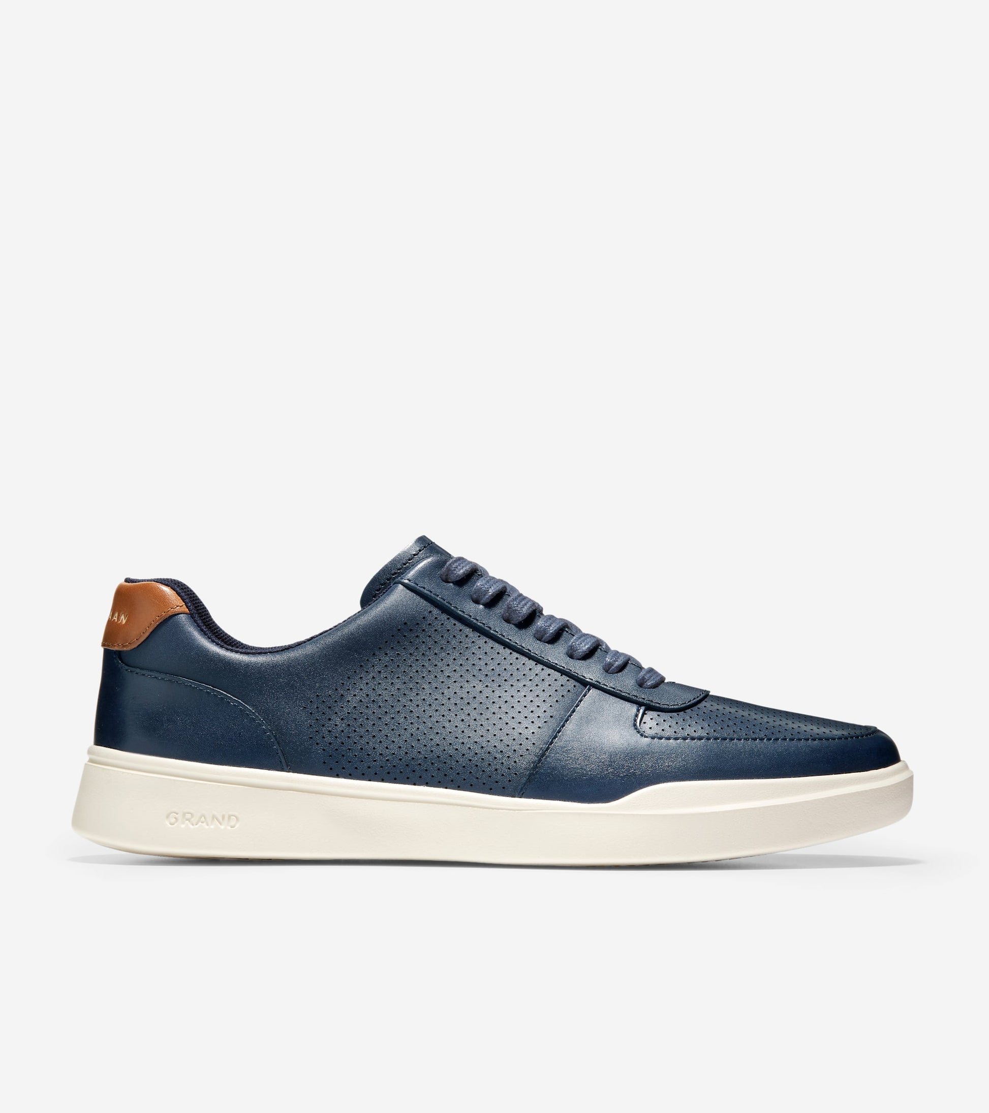 Cole Haan Grand Crosscourt Modern Perf Sneaker | Men's | Navy | Size 10