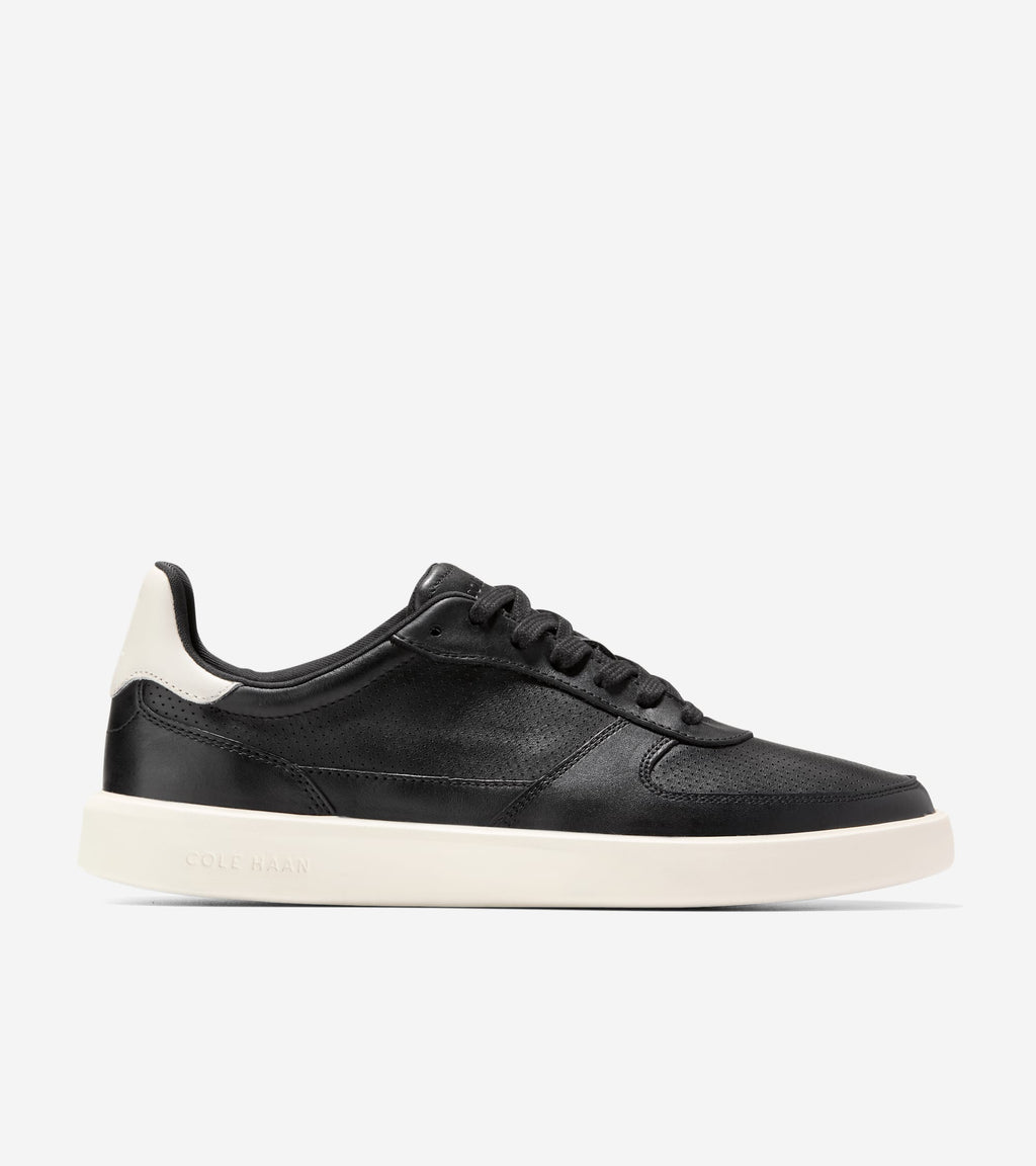 Men's Grand Crosscourt Daily Court Sneakers-Black-Ivory
