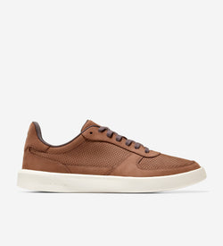 Men's Grand Crosscourt Daily Court Sneakers-British Tan-Ivory