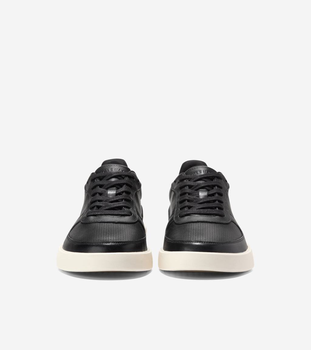 Men's Grand Crosscourt Daily Court Sneakers-Black-Ivory