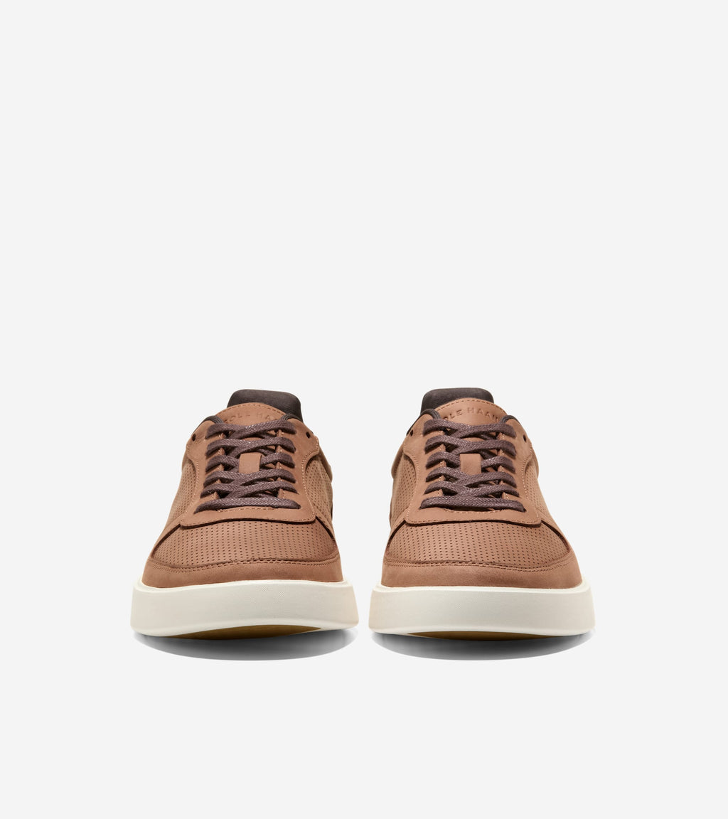 Men's Grand Crosscourt Daily Court Sneakers-British Tan-Ivory