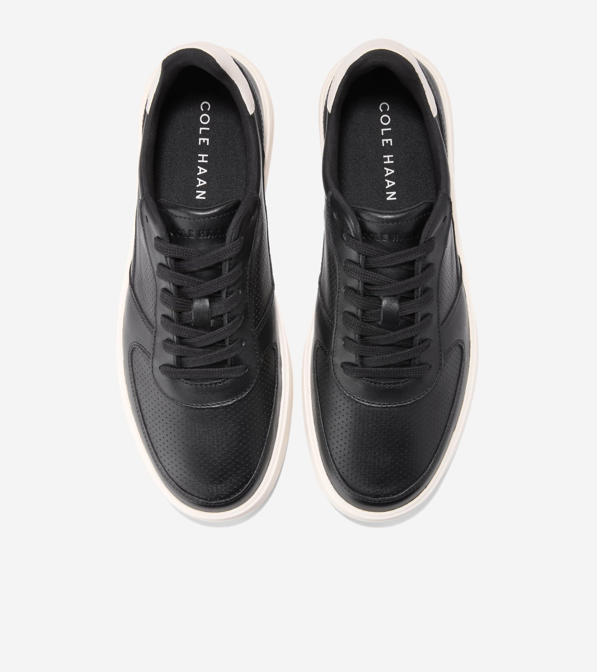 Men's Grand Crosscourt Daily Court Sneakers-Black-Ivory