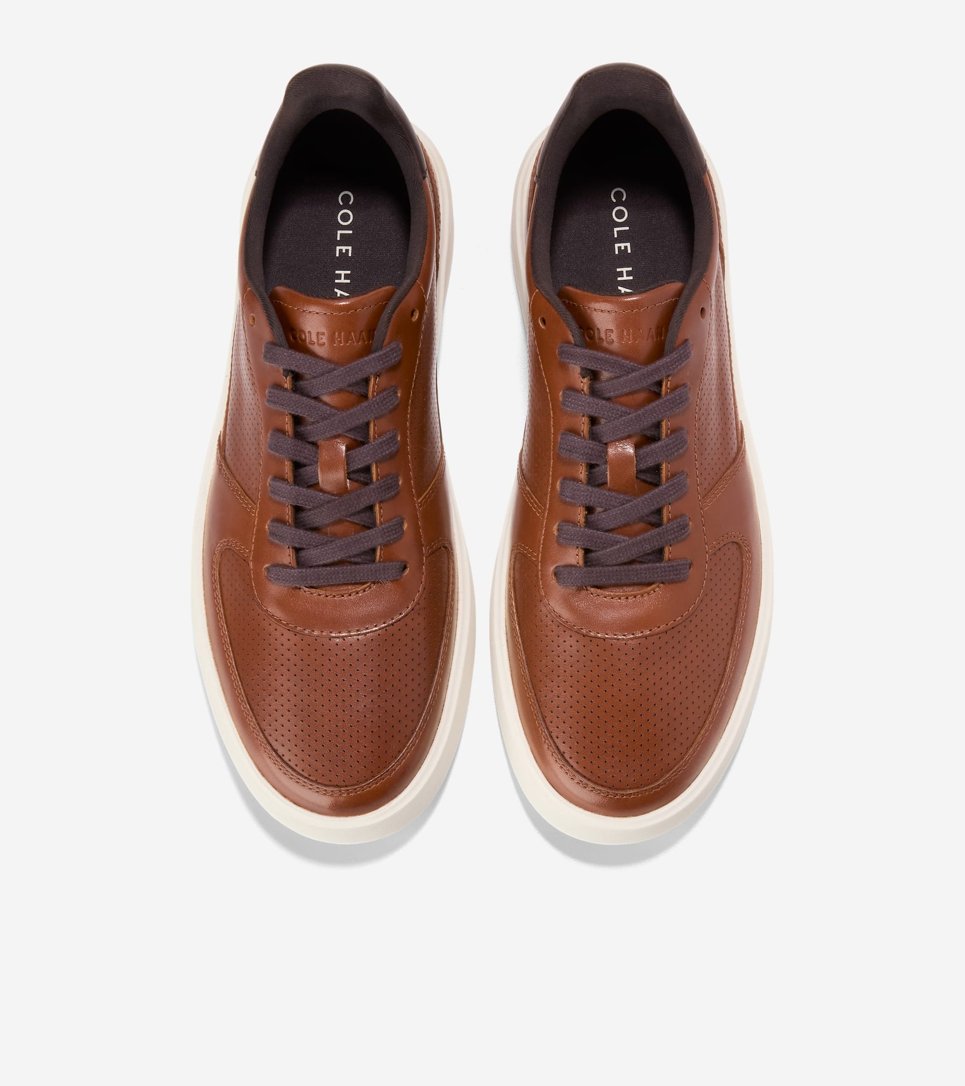 Men's Grand Crosscourt Daily Court Sneakers-British Tan-Chocolate-Ivory