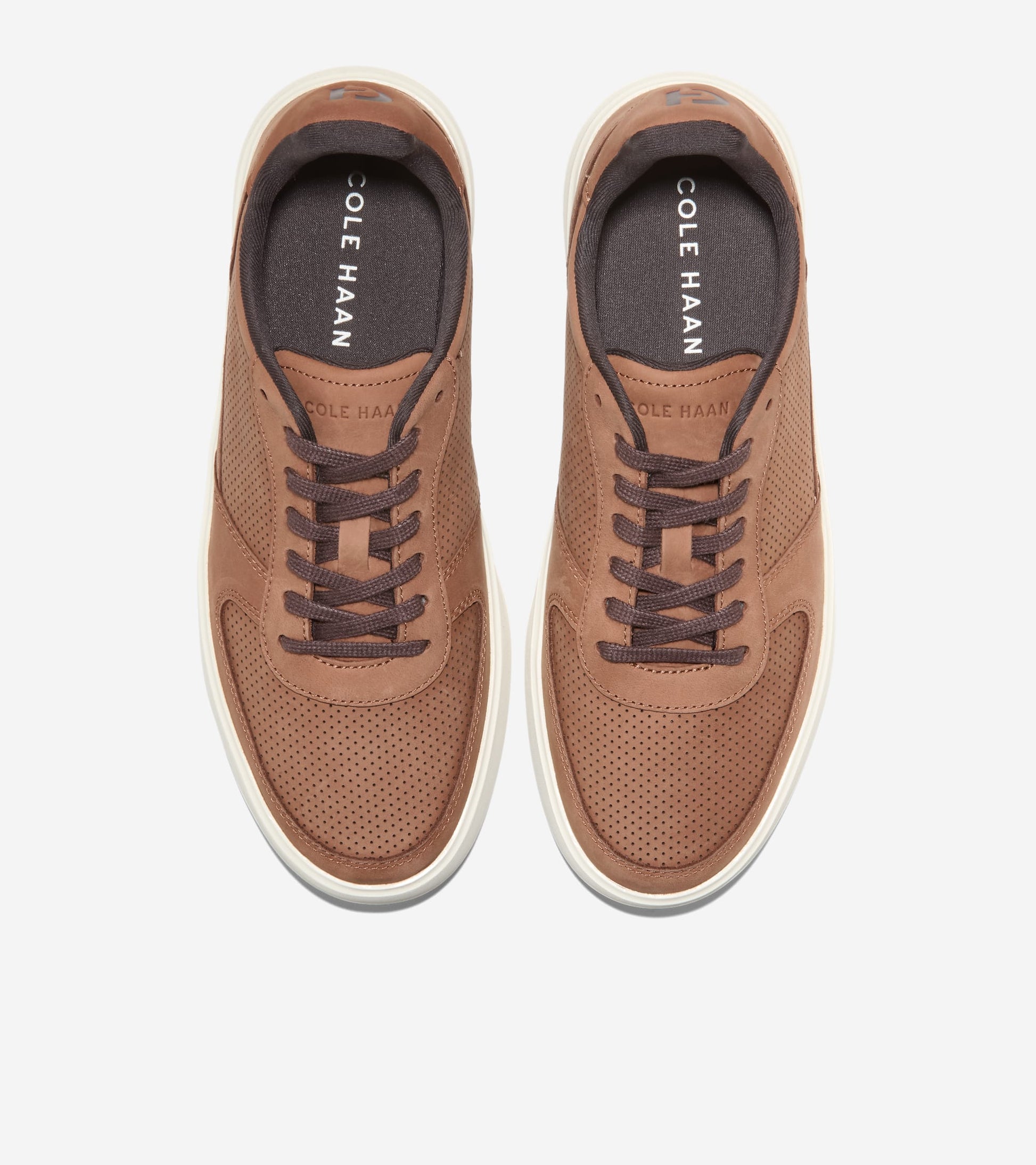 Men's Grand Crosscourt Daily Court Sneakers-British Tan-Ivory