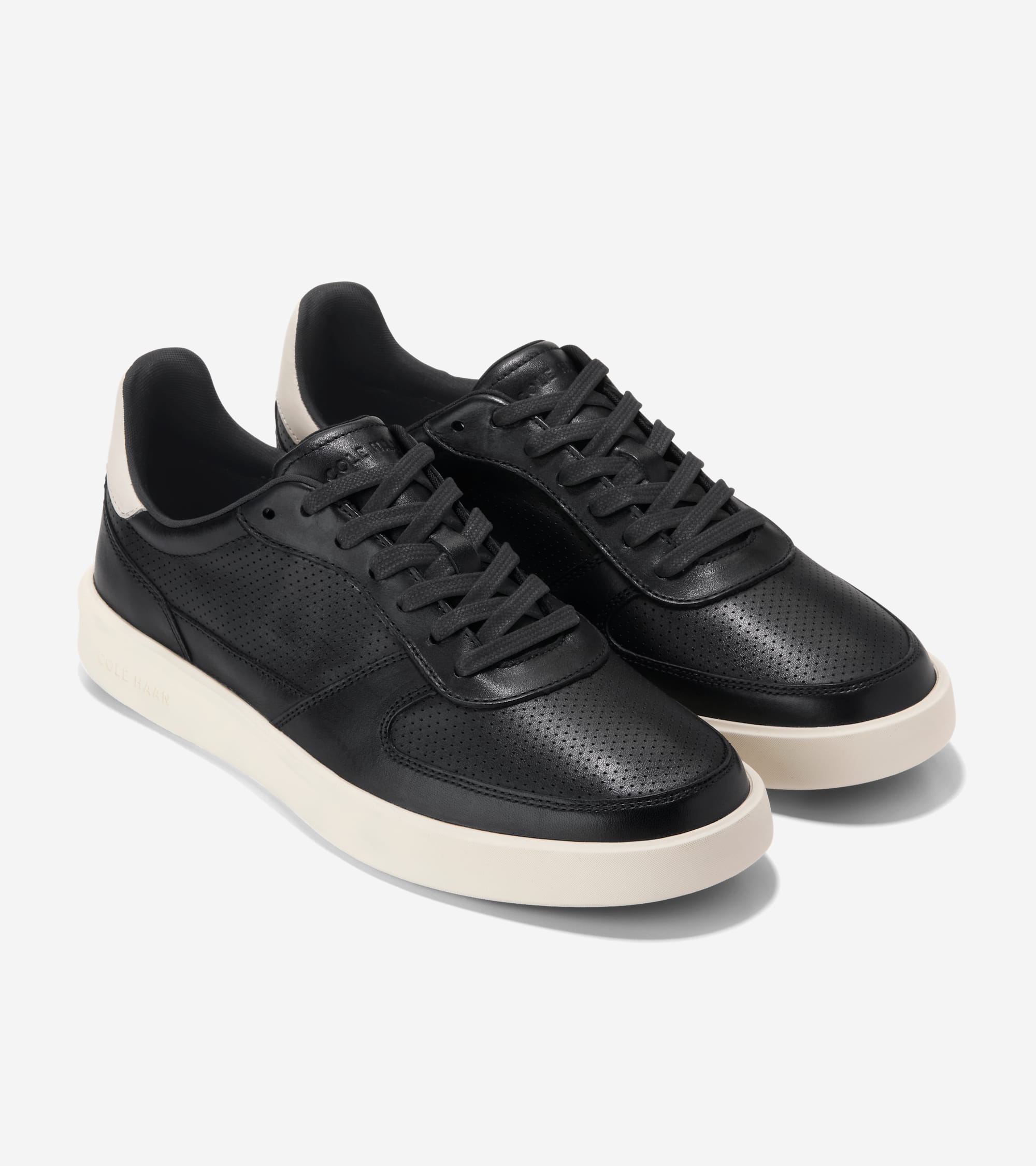 Men's Grand Crosscourt Daily Court Sneakers in Black | Cole Haan