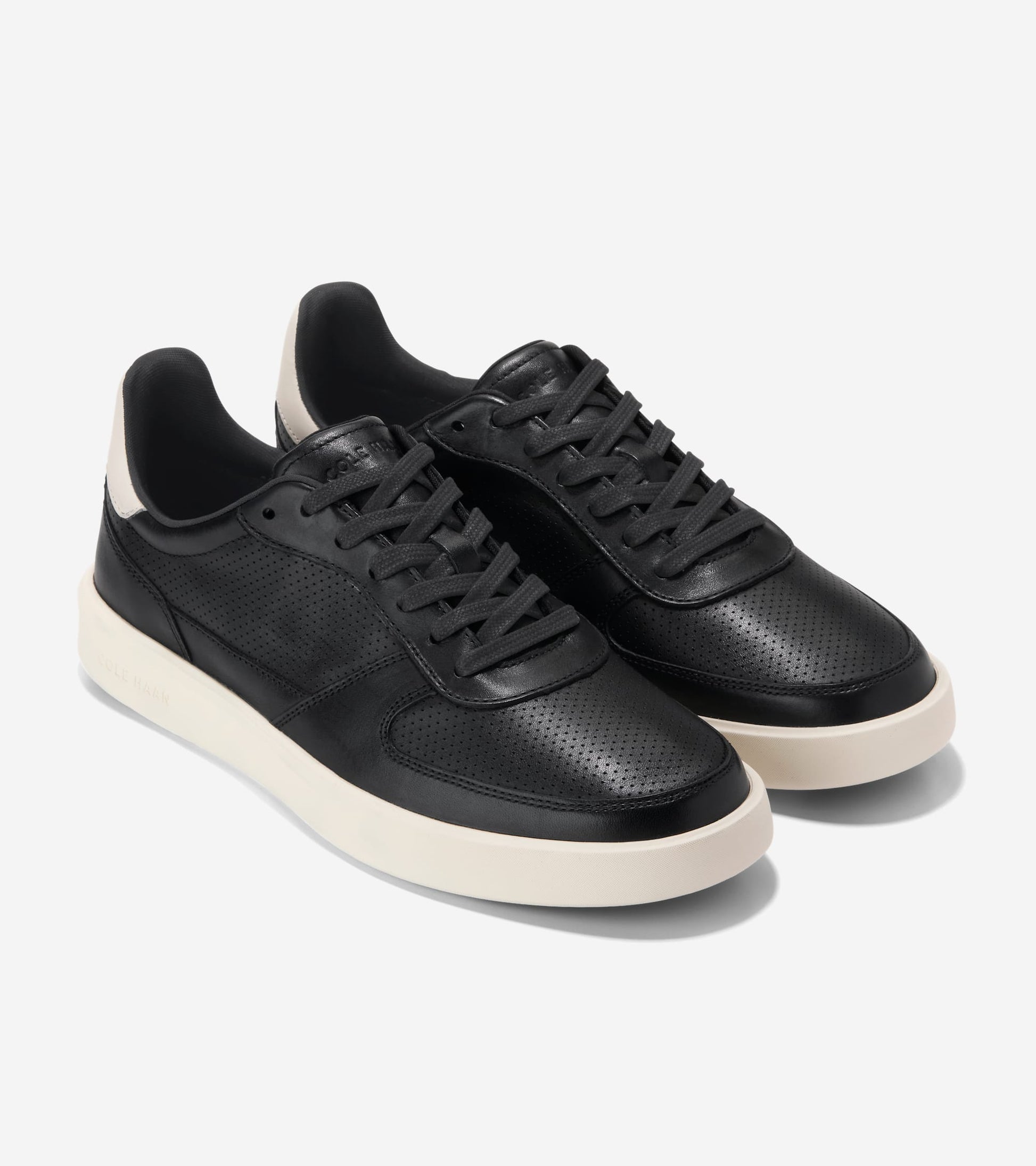 Men's Grand Crosscourt Daily Court Sneakers-Black-Ivory