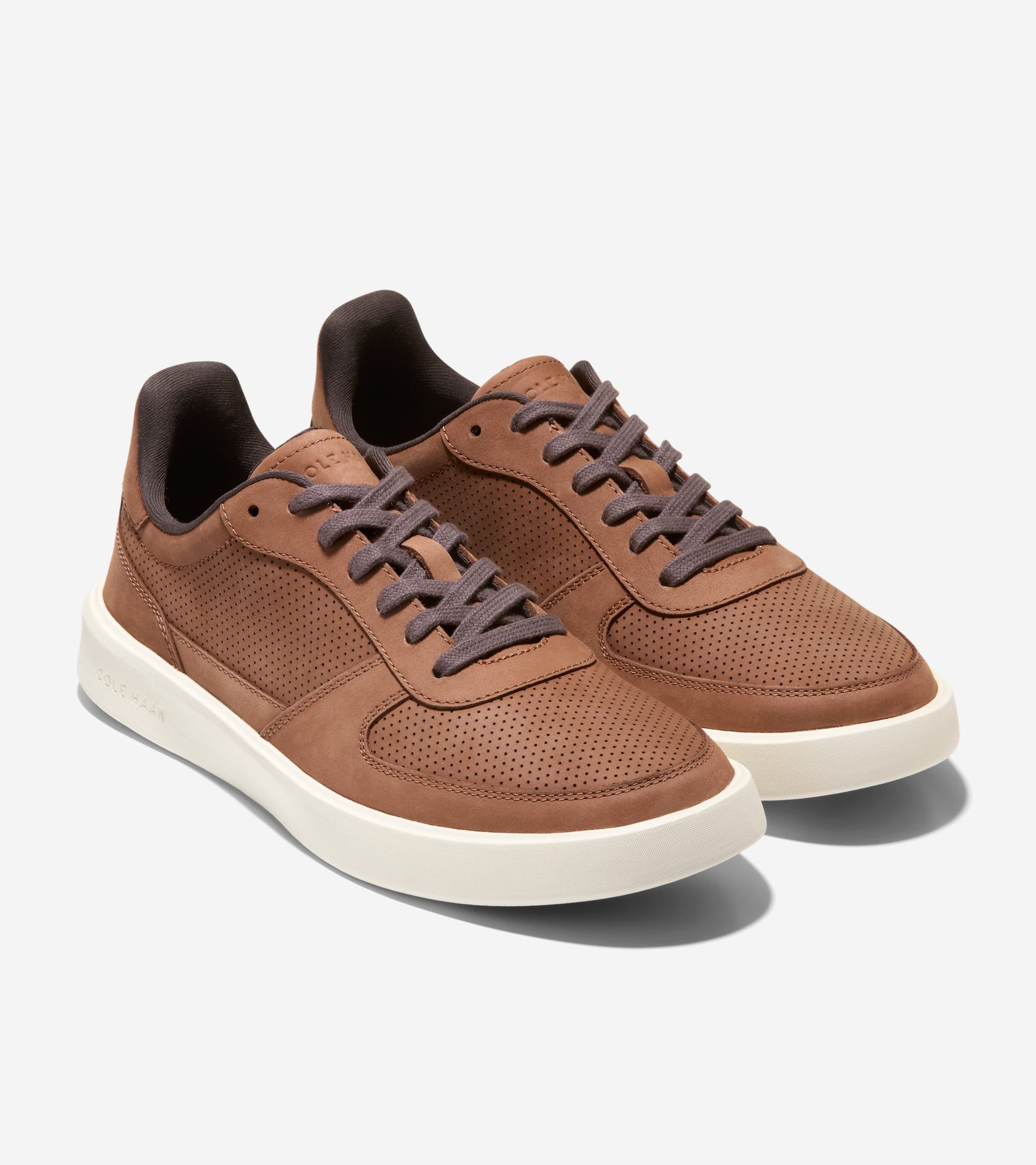 Men's Grand Crosscourt Daily Court Sneakers-British Tan-Ivory