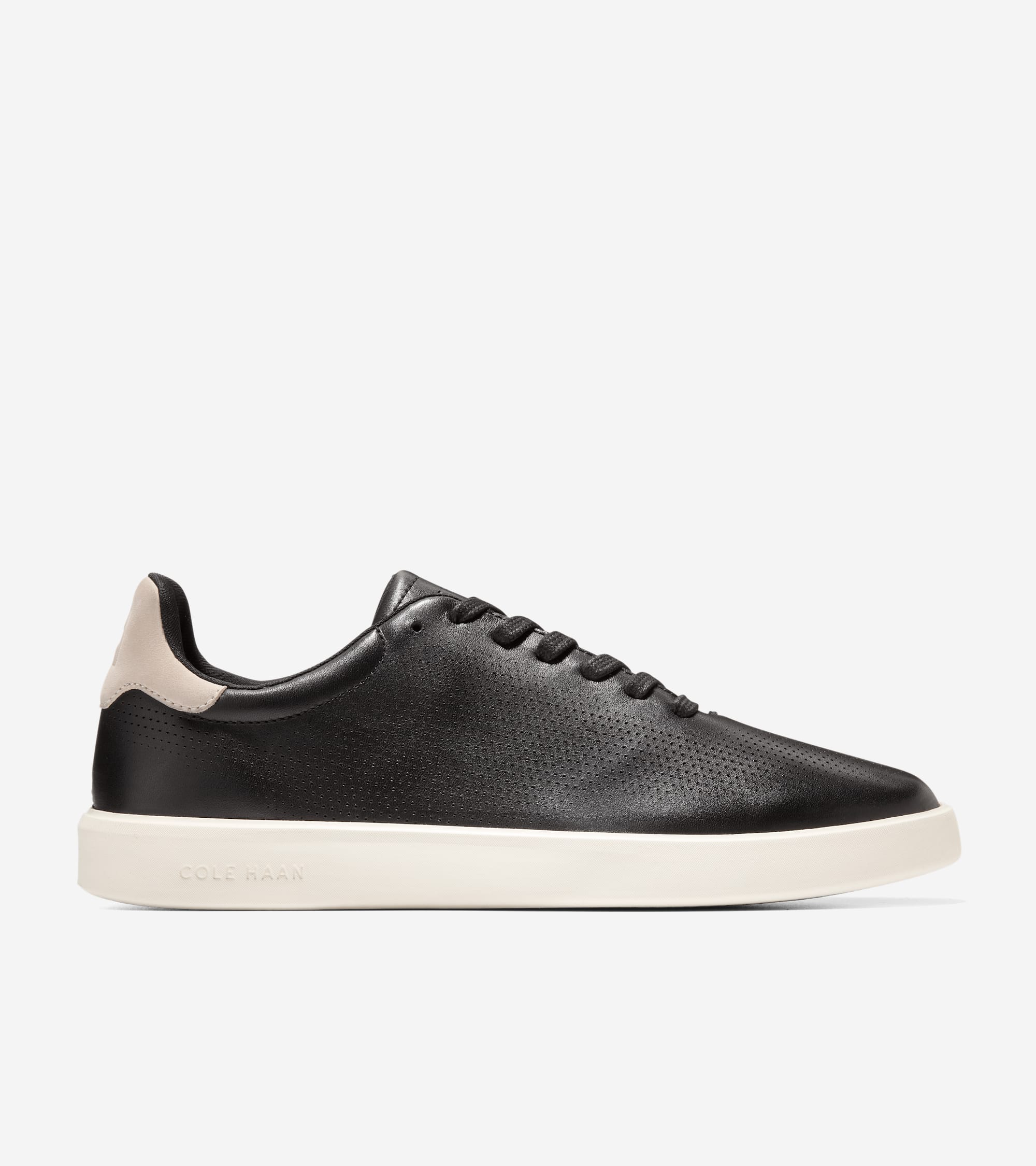 Men's Grand Crosscourt Daily Laser Sneakers in Black | Cole Haan