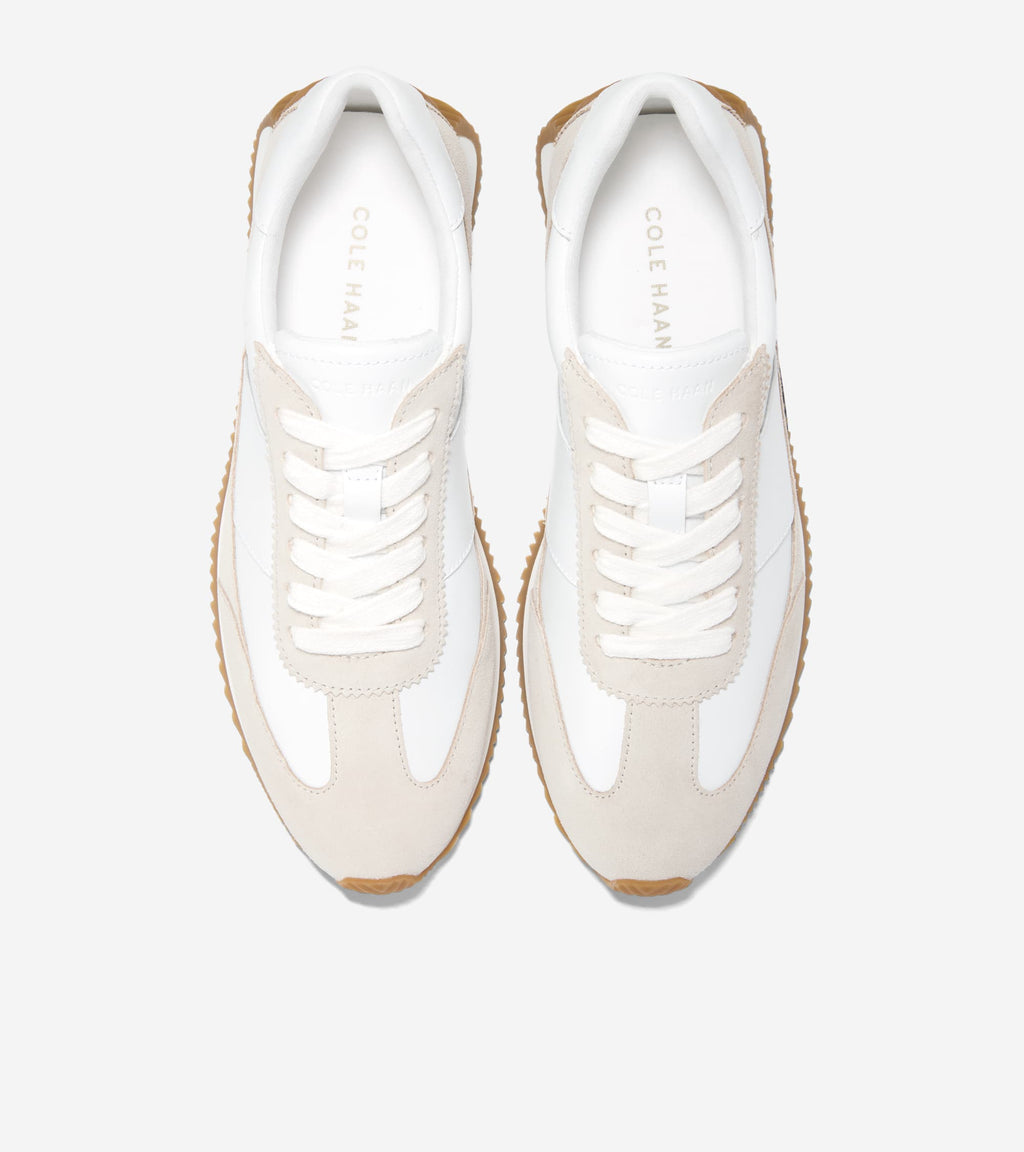 Women's Grand Crosscourt Davie Sneakers-White-Silver Birch