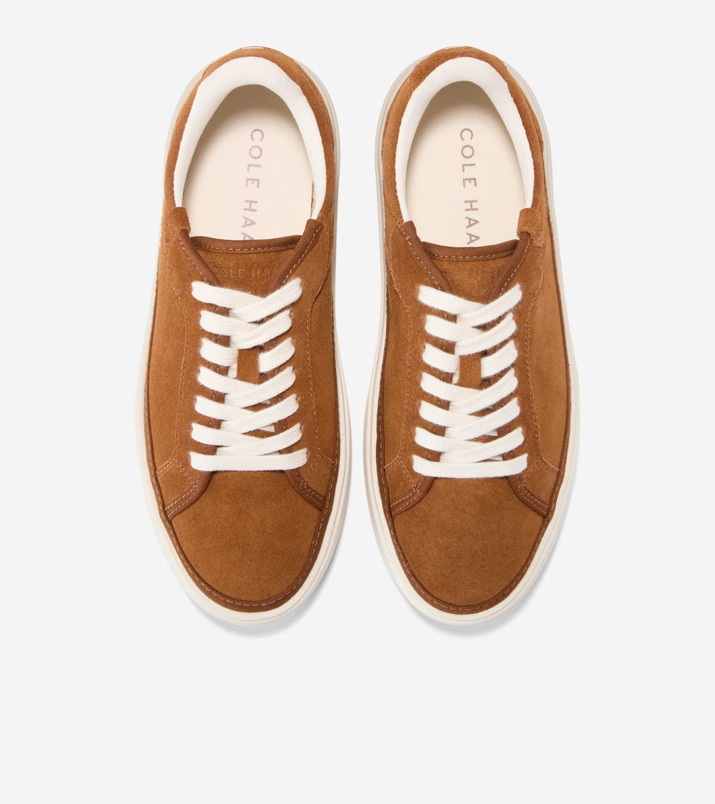 Women's Grand Crosscourt Rydell Sneakers-Tobacco Suede