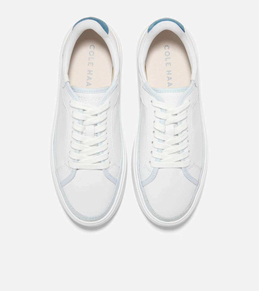 Women's Grand Crosscourt Rydell Sneakers-White-Provincial Blue